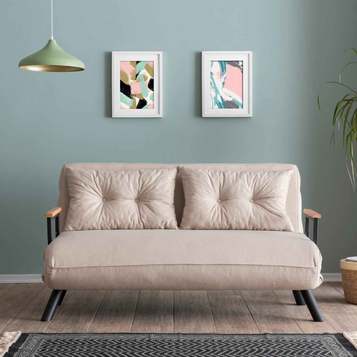 Calicosy - Slaapbank voor 2 personen - SANDO