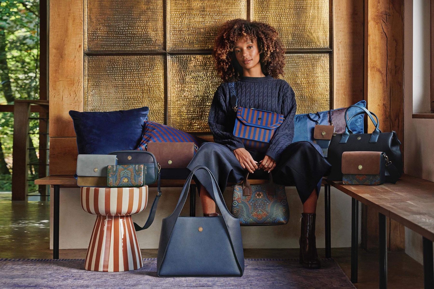 Phone Bag Peggy Jabali Blue