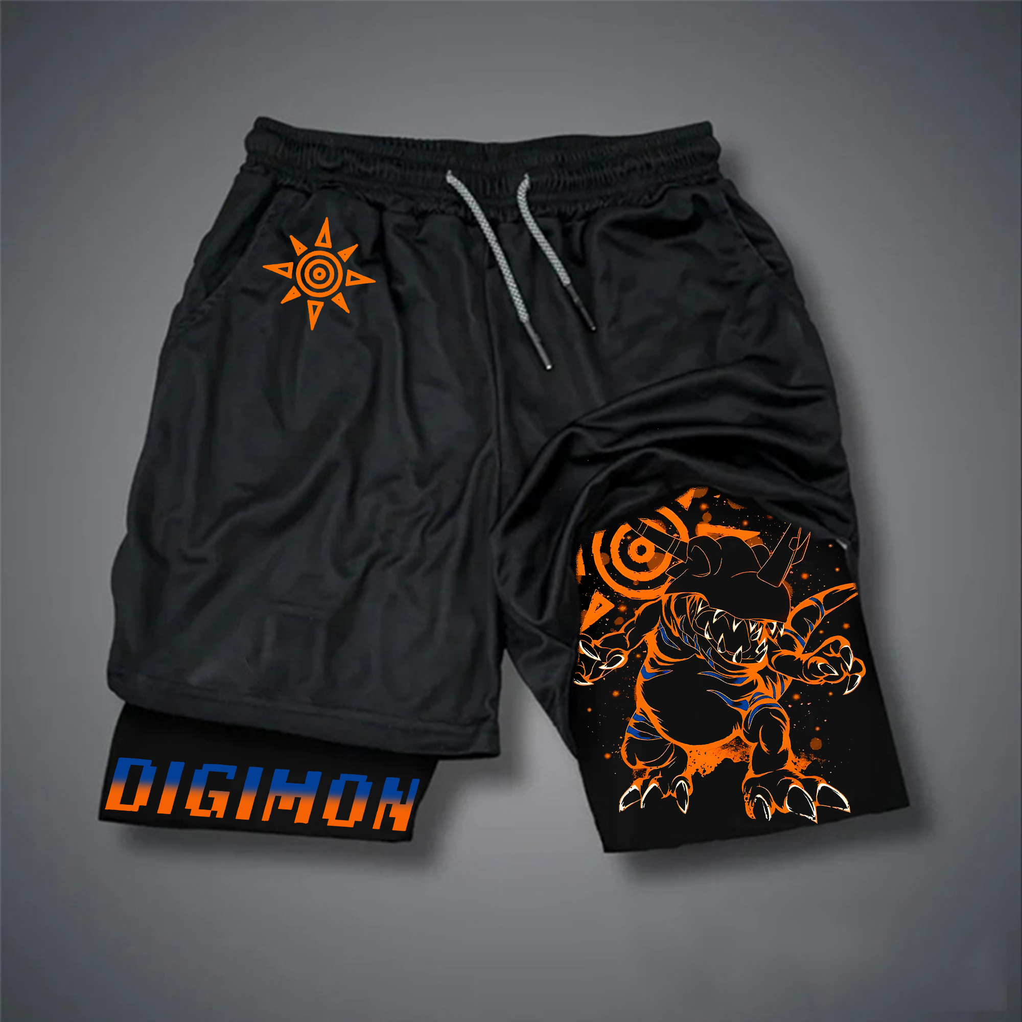 Unisex  “Comicssoul” Casual Anime Streetwear Shorts