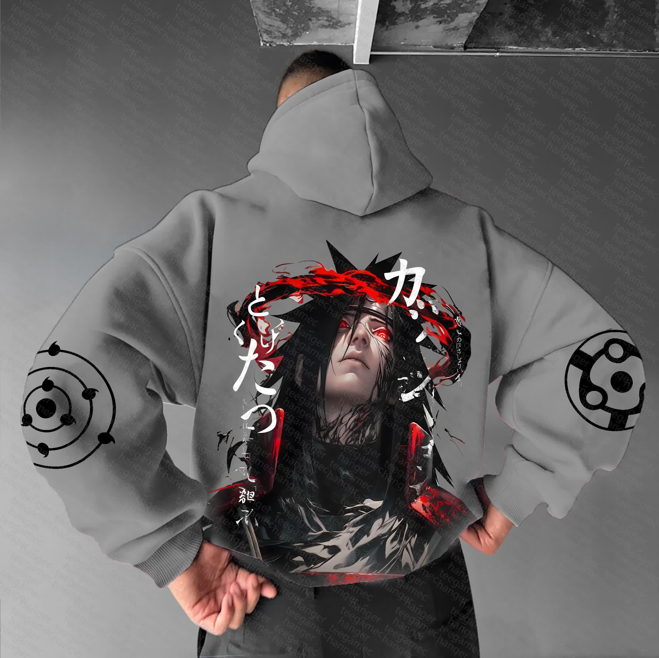Unisex  Anime Graphic Streetwear Vintage Hoodie