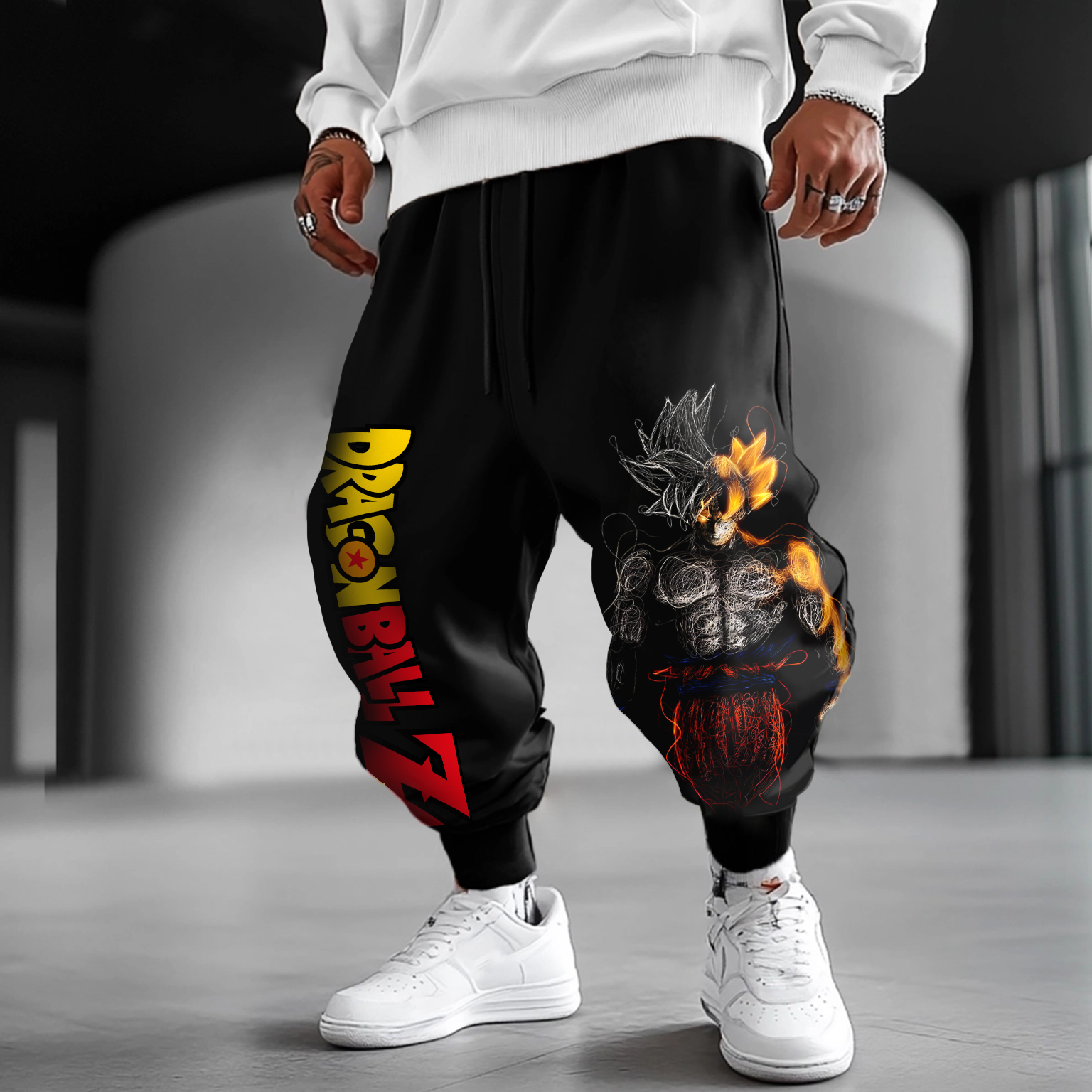 Unisex Anime Printed  Pants丨Comicssoul