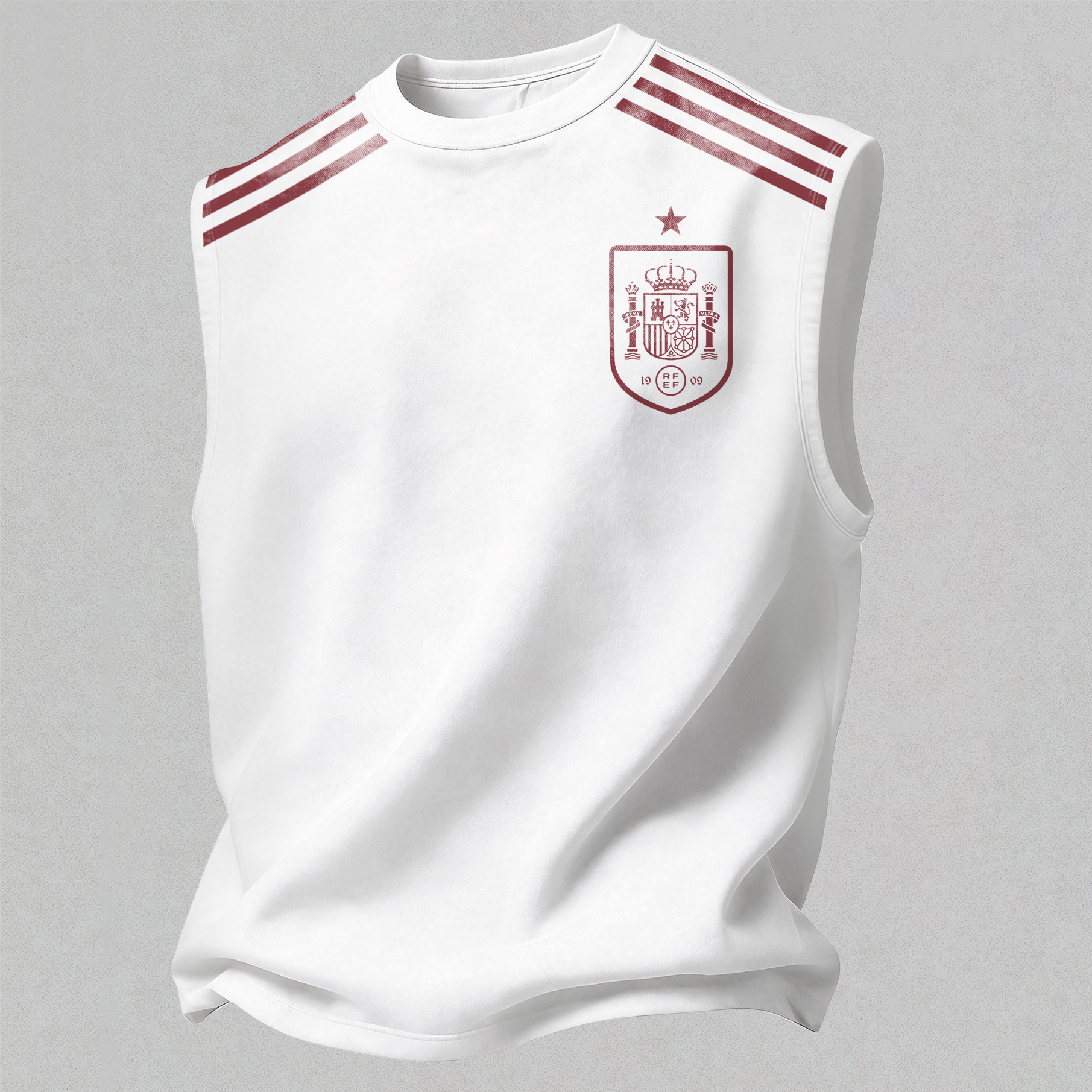 Stripes Accent Print Men's Tank