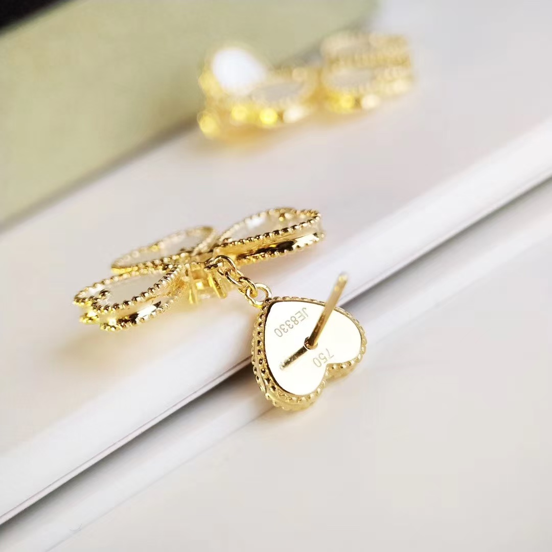 VCA Sweet Heart Earrings - Original Replica Club