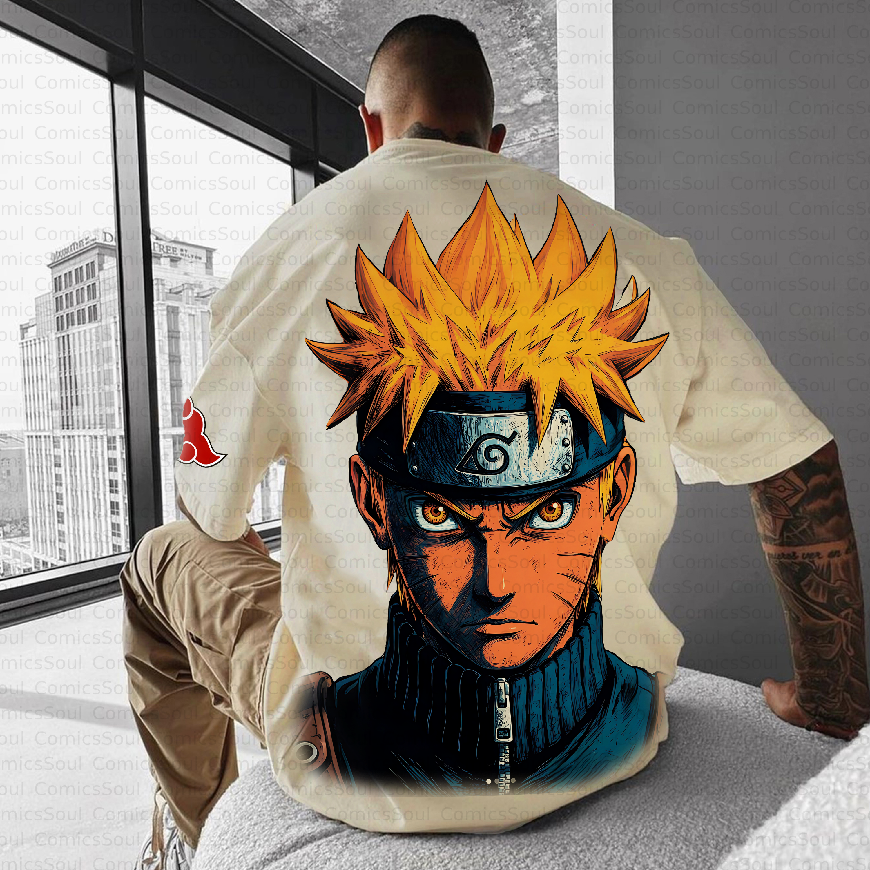 Unisex Anime Inspired Vintage T-Shirt