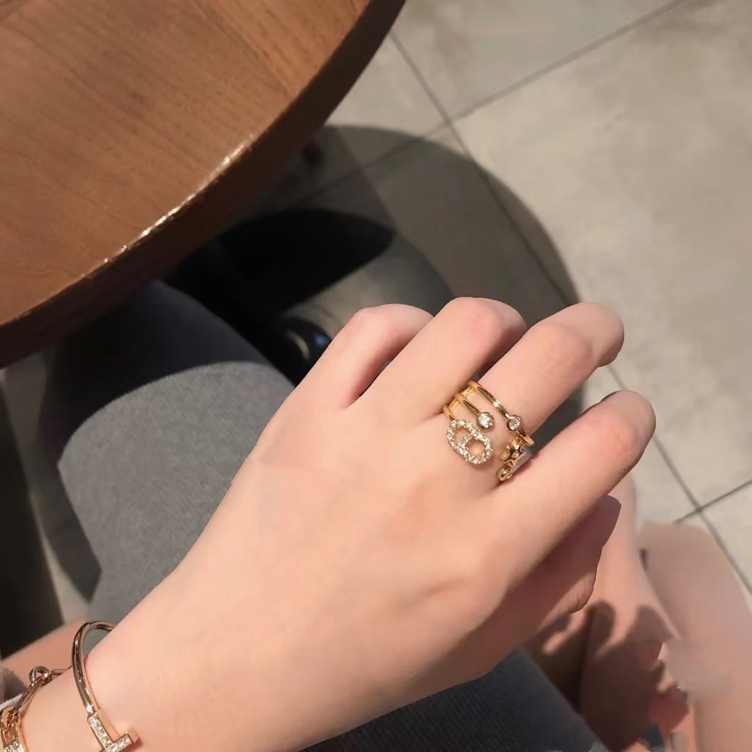 Dior CD Three Layers Ring - Original Replica Club