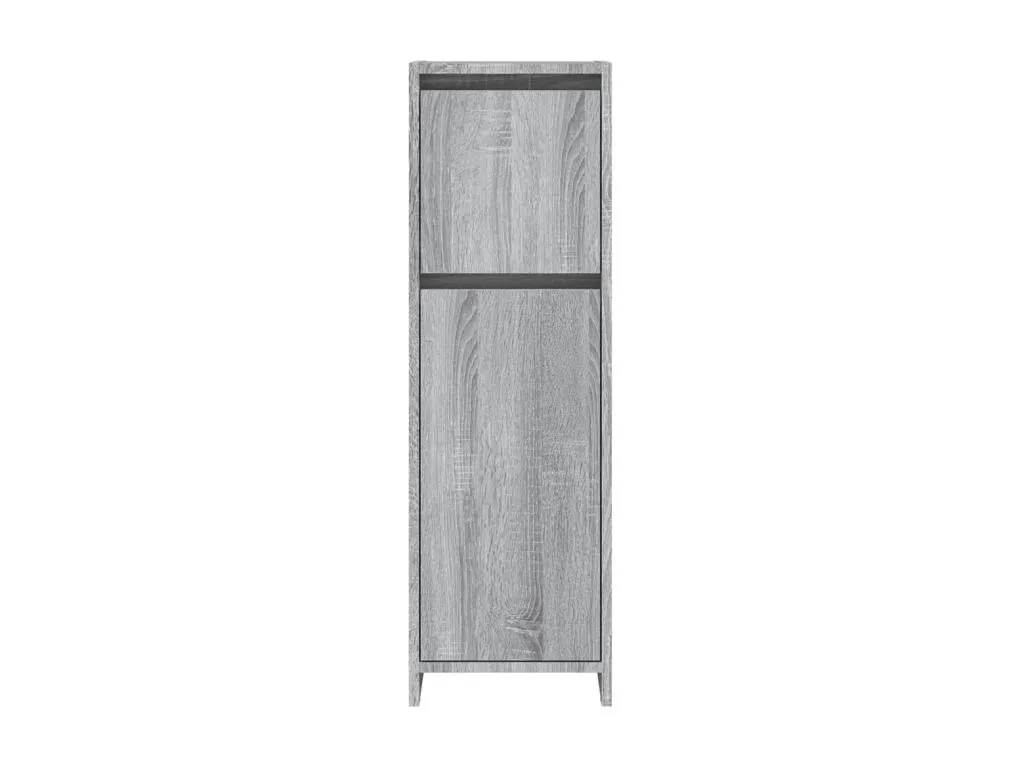 Armario de baño Sancaldeco contrachapada gris Sancaldeco 30x30x95 cm 80767GUHV