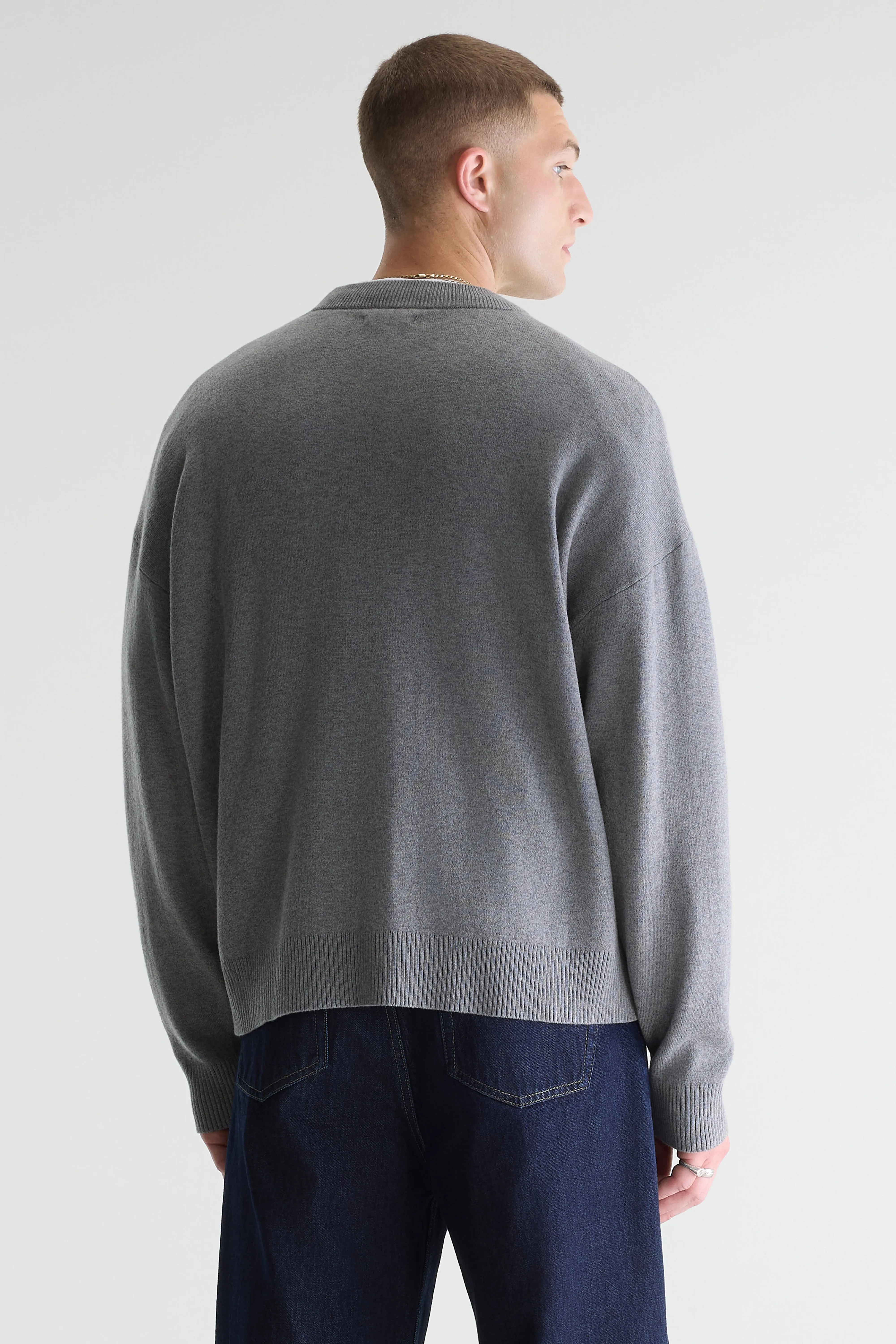 Bellerose Geolem crewneck sweater  (261 / M / MID GREY)