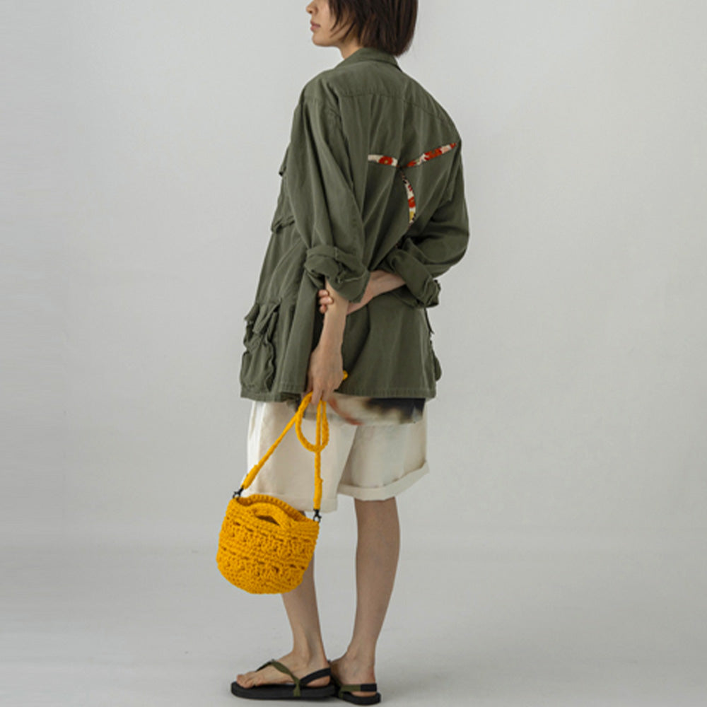 Sublime Roe - Sac en corde - Jaune