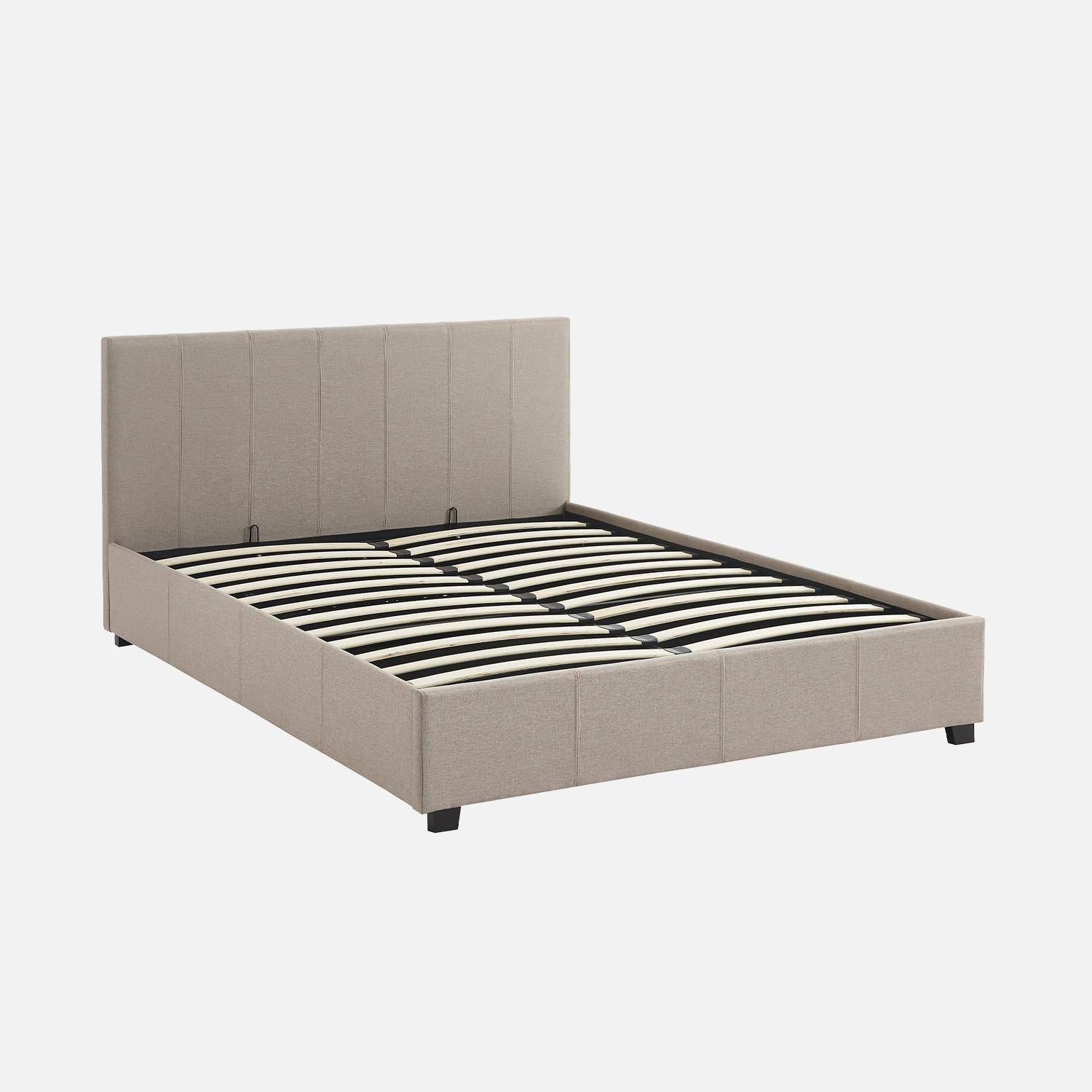 Avalon - Cama con somier abatible y cabecero, 140x190cm