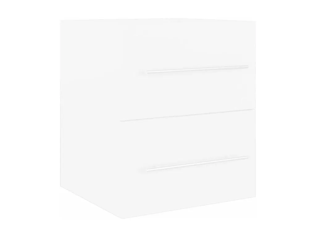 Armario para lavabo Patriciabaezcasa contrachapada blanco 41x38.5x48 cm