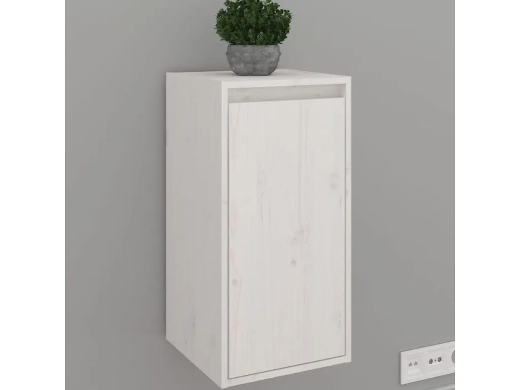 Armario de pared de Mueblesclasic maciza de Mueblesclasic blanco 30x30x60 cm