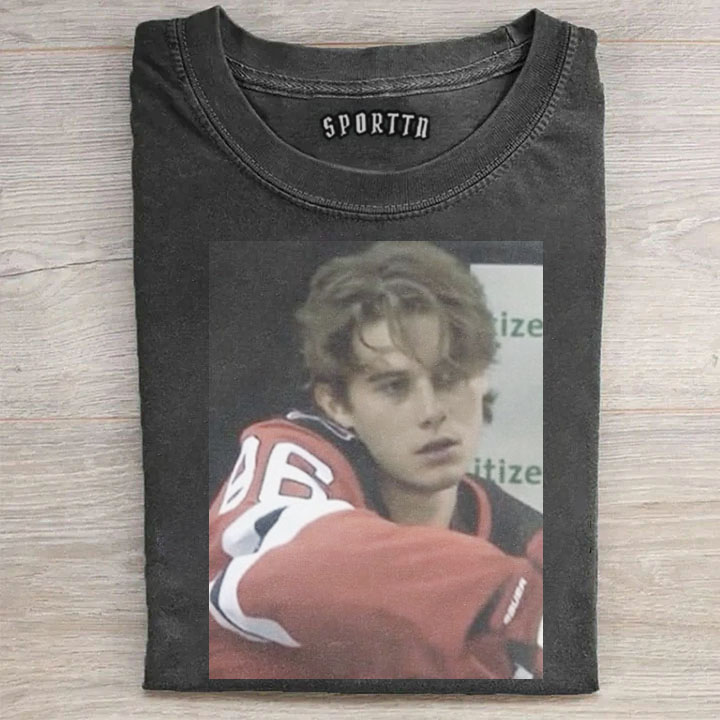 Jack Hughes Champion USA Tee