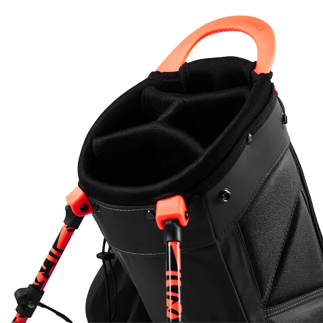 Vice Golf Smart Stand Bag Black/Neon Red - Image 6