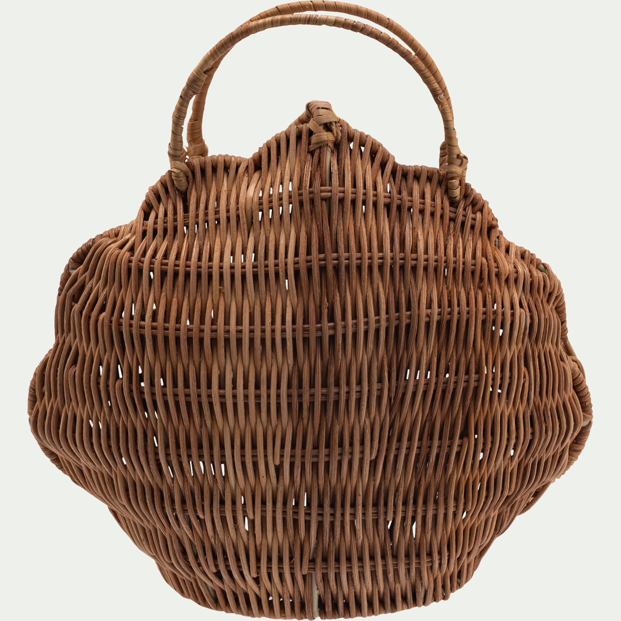 MARISSA - Panier de rangement coquillage H25cm - naturel