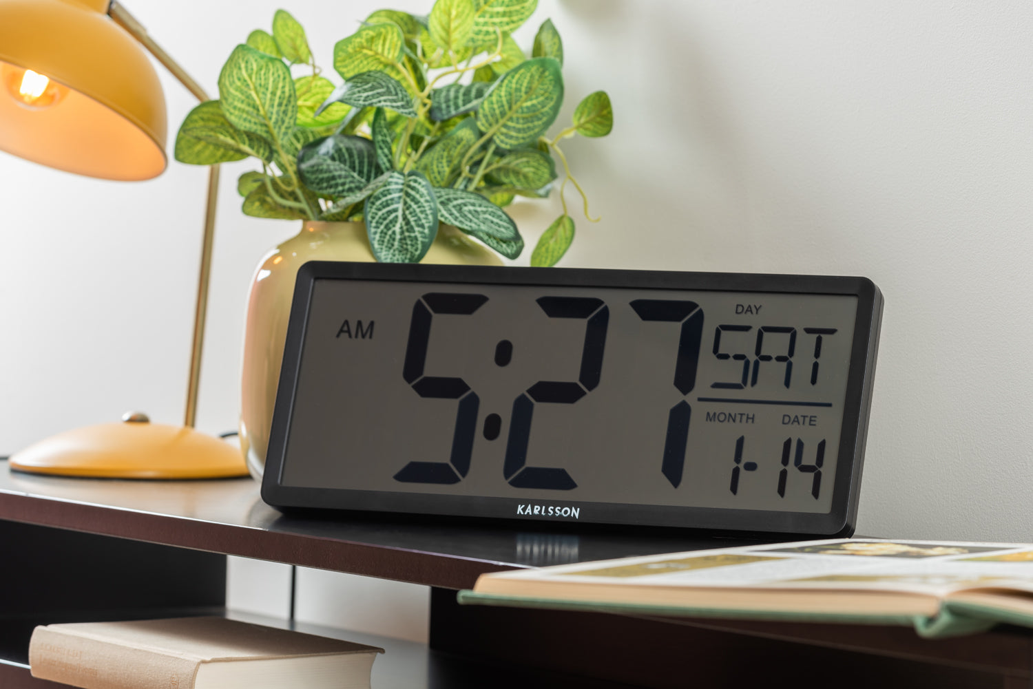 Karlsson - Wall Table Clock Retro LCD
