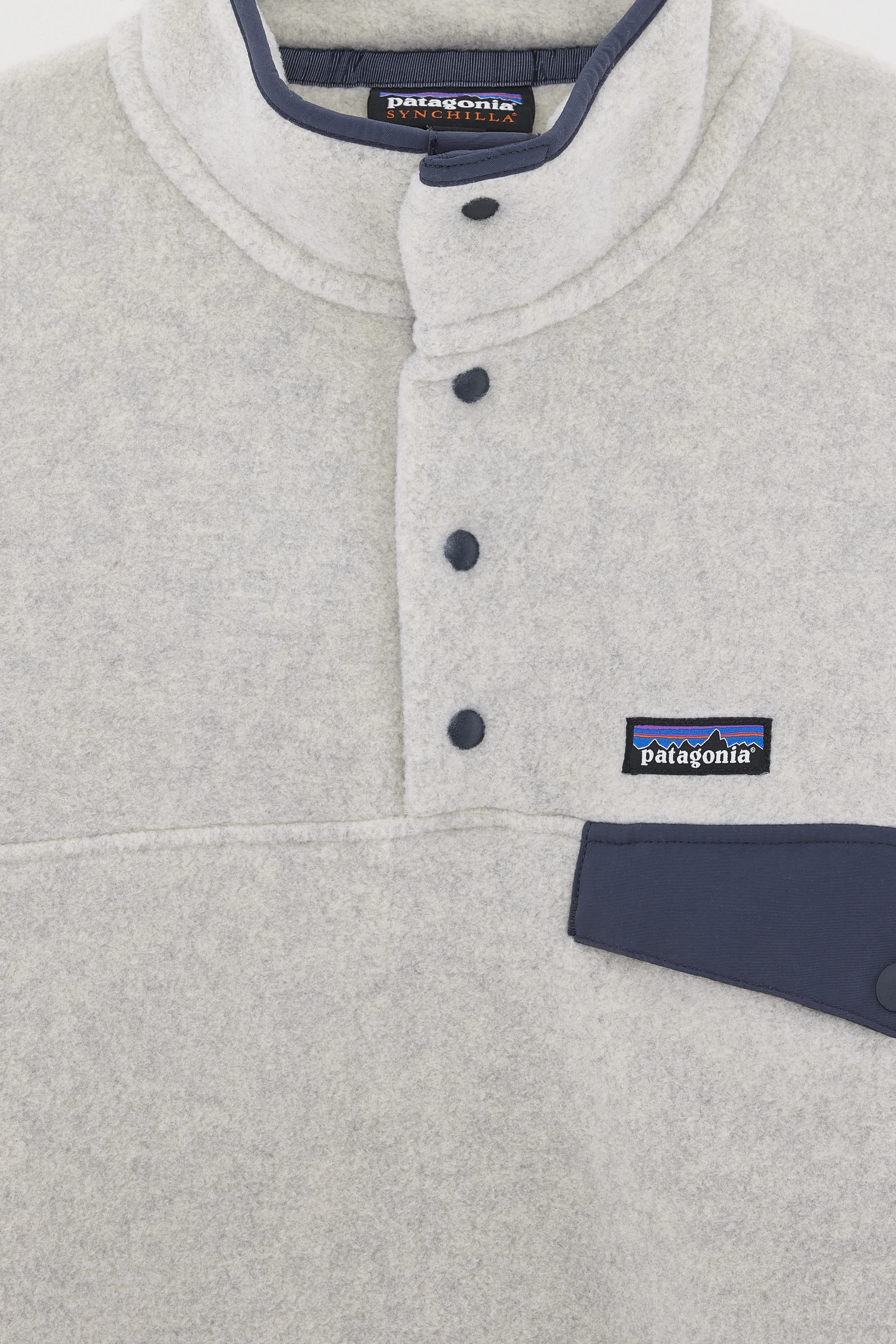 Bellerose Men's Lightweight Synchilla Snap-T Fleece Pullover (251 / M / HEATHER)