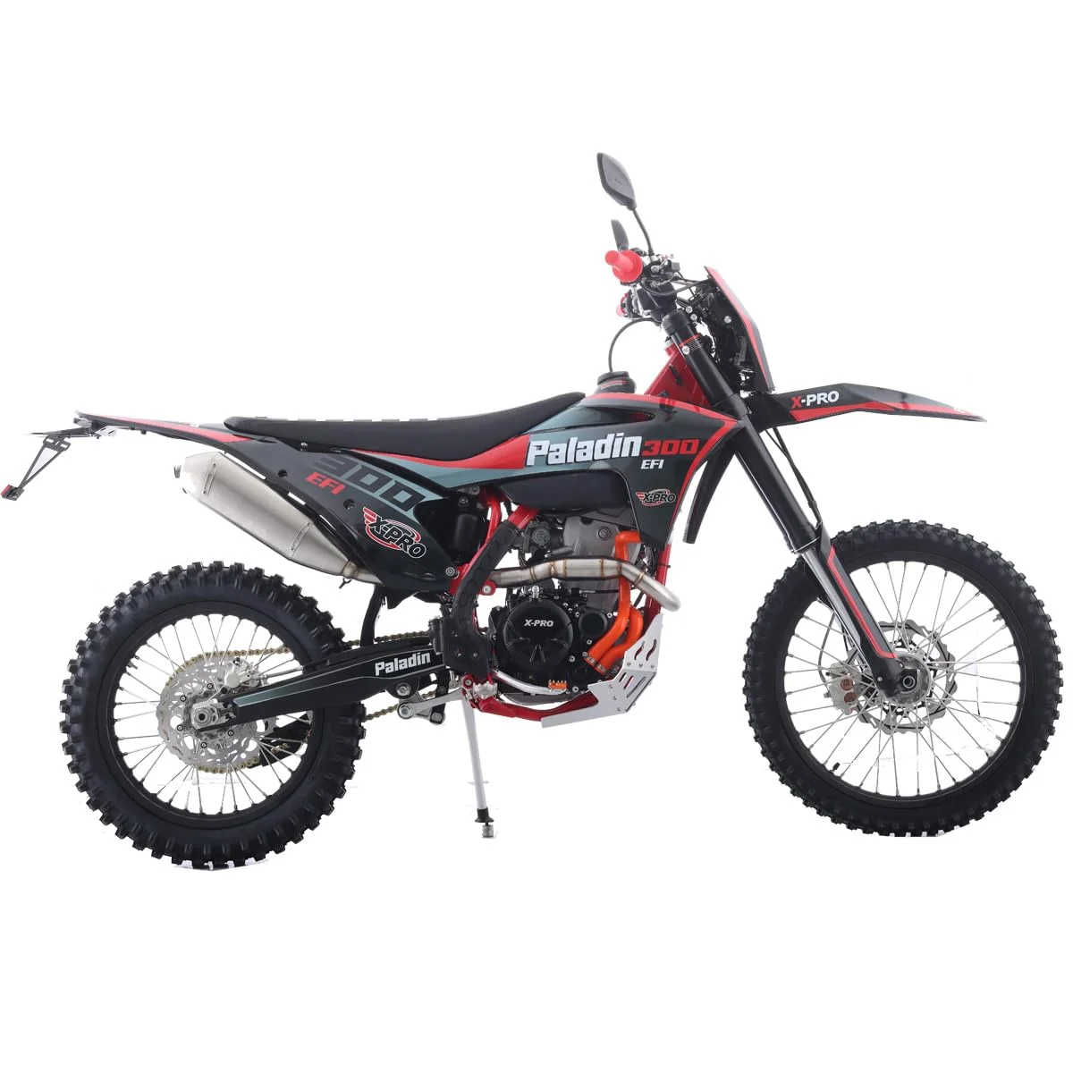 X-Pro Paladin 300 EFI Dirt Bike with 6-Speed Manual Transmission and Balance Shaft and Dual Overhead Camshaft (DOHC) with Four Valves Engine, Electric Start! Big 21"/18" Wheels! - Image 15