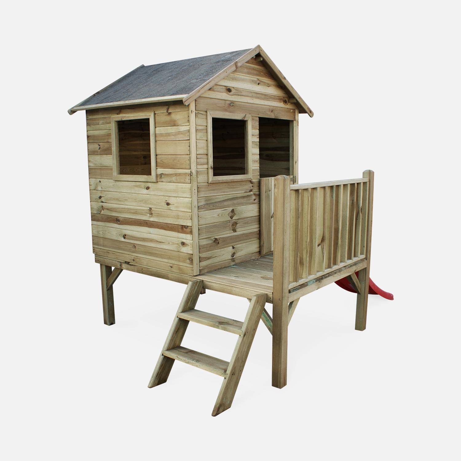 Magnolia - Casa de madera para niños de 2m²
