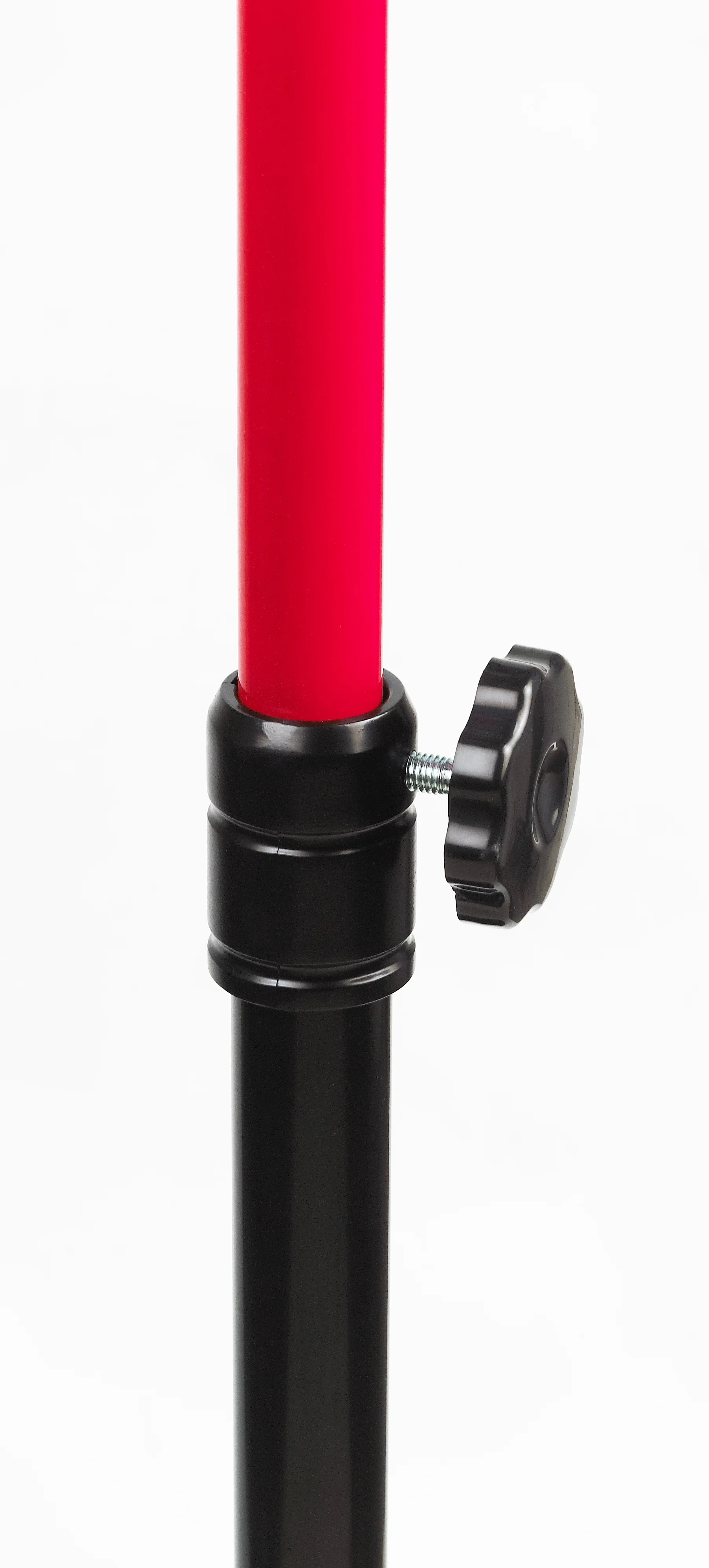Hyper Tough 20" 3-Speed Commercial & Industrial High Velocity Oscillating Red & Black Pedestal Fan - Image 8