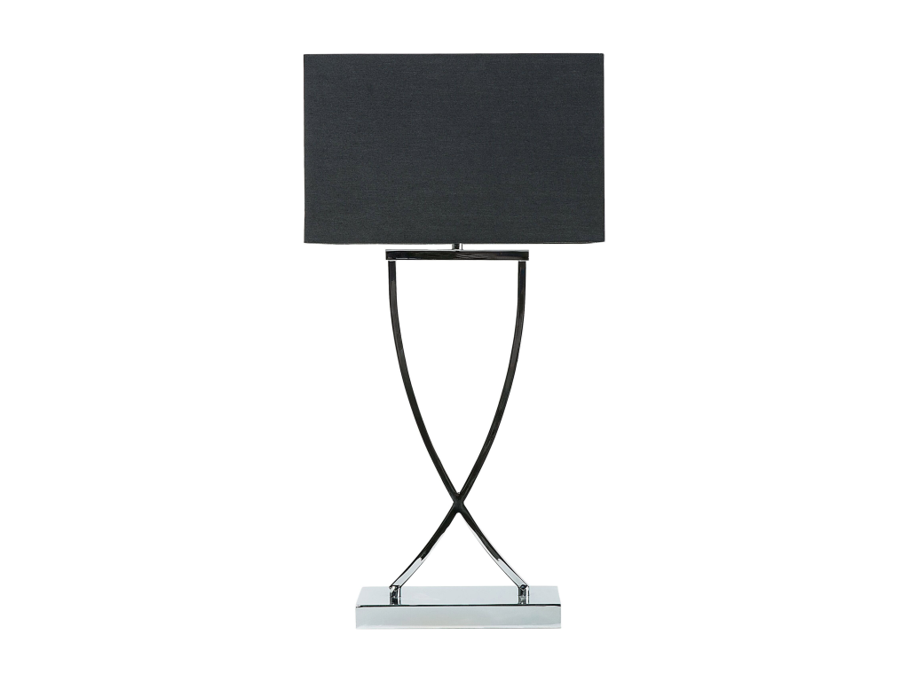 Lámpara de mesa YASUNI Metal Negro/plateado