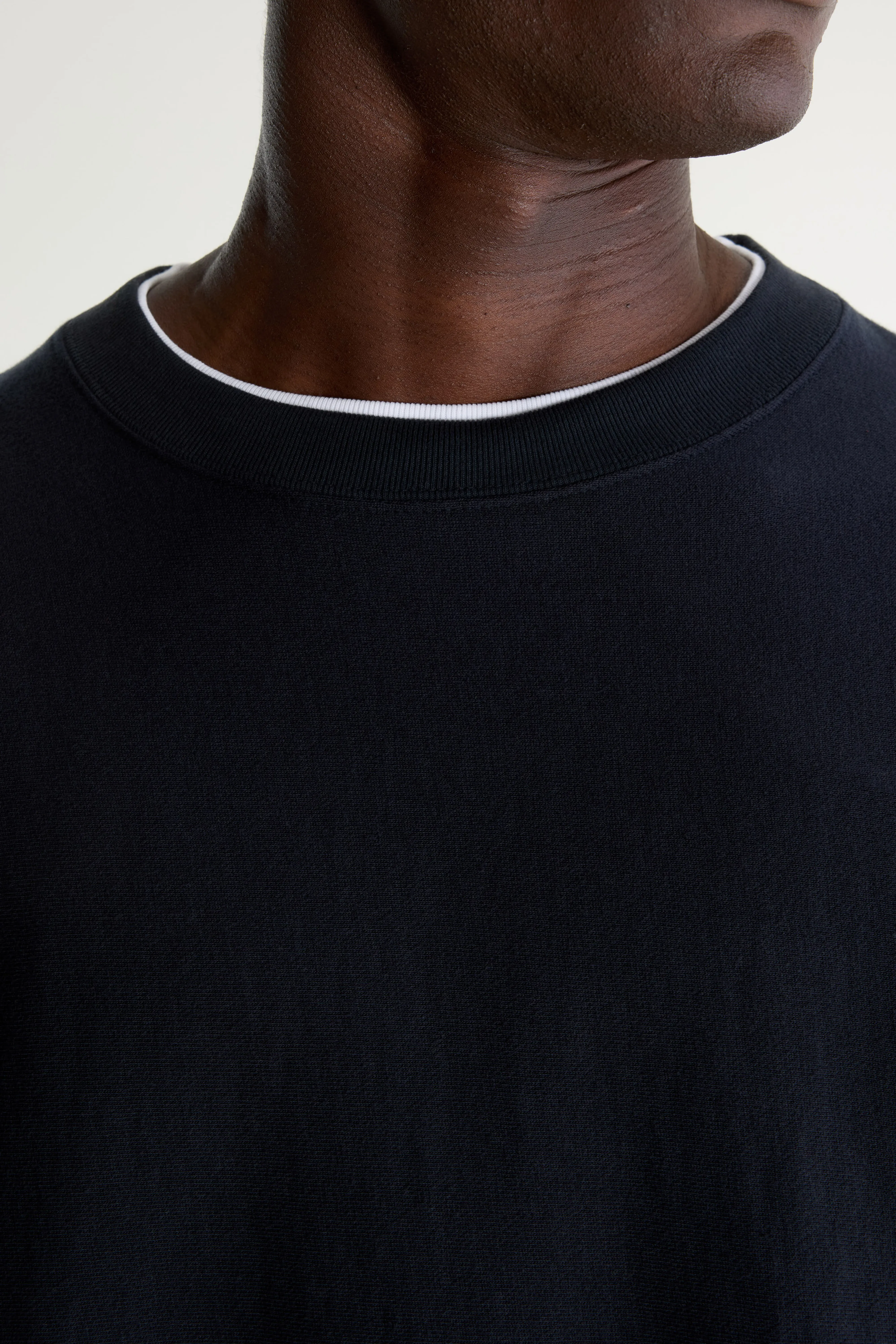 Bellerose Flake crewneck navy sweatshirt (242 / M / NAVY)