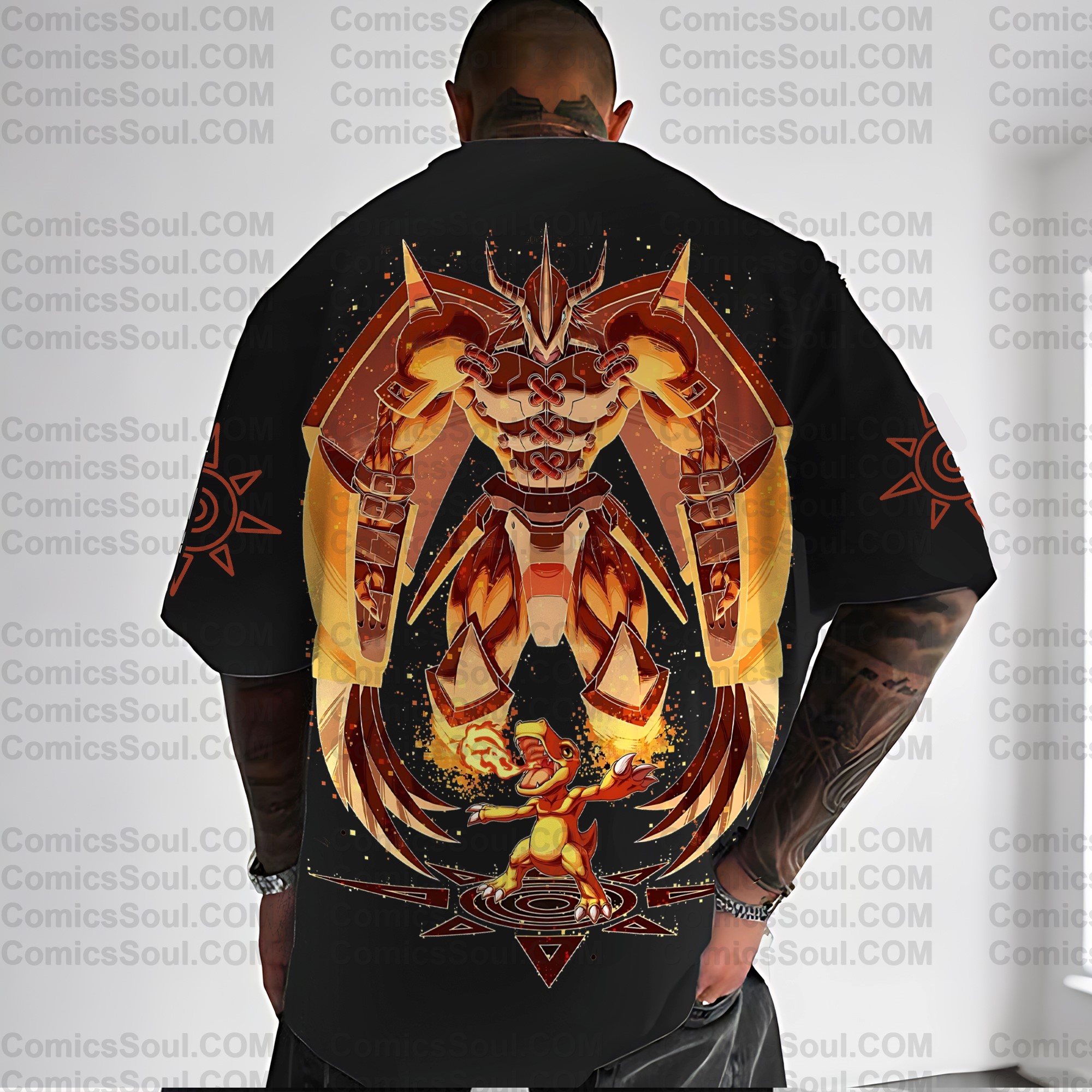 Unisex Anime Inspired Vintage T-Shirt