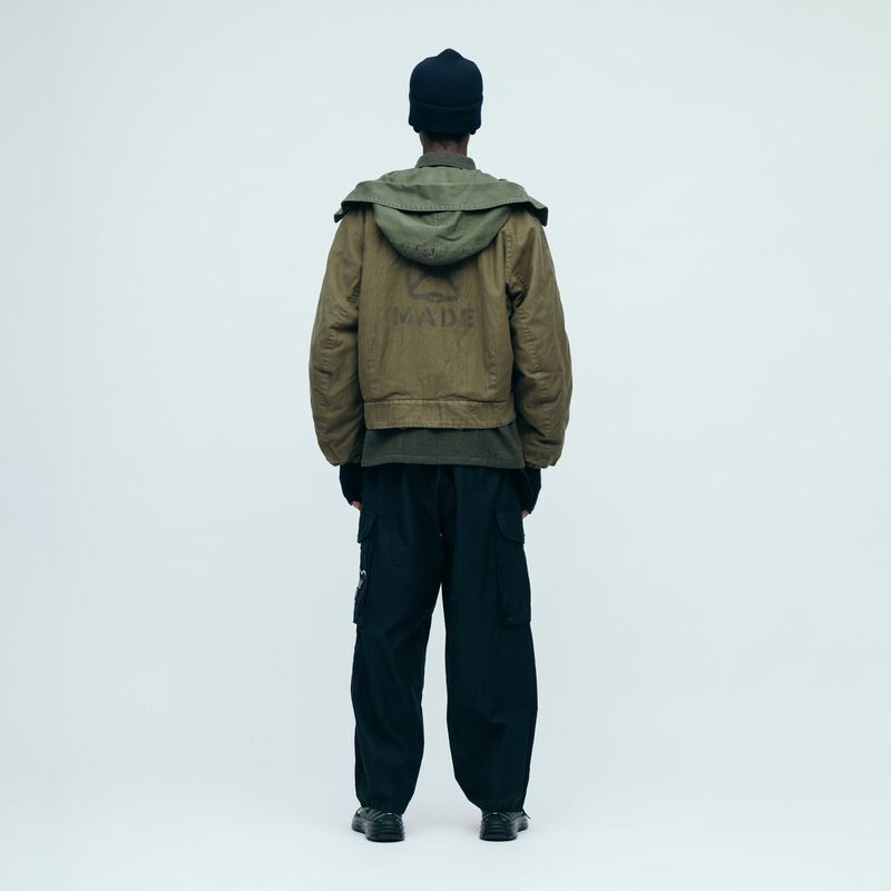 HUMAN MADE HOODED BLOUSON