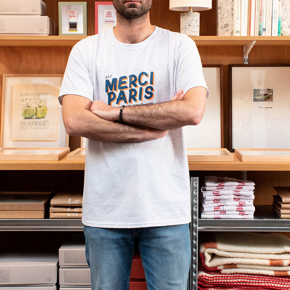 Merci  - T-shirt unisexe - Gris Clair