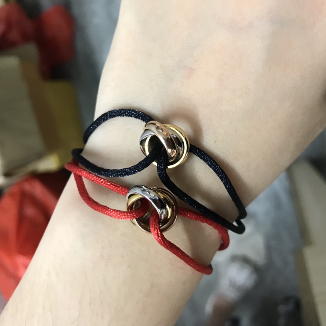 Cartier Trinity Cord Bracelet - Original Replica Club