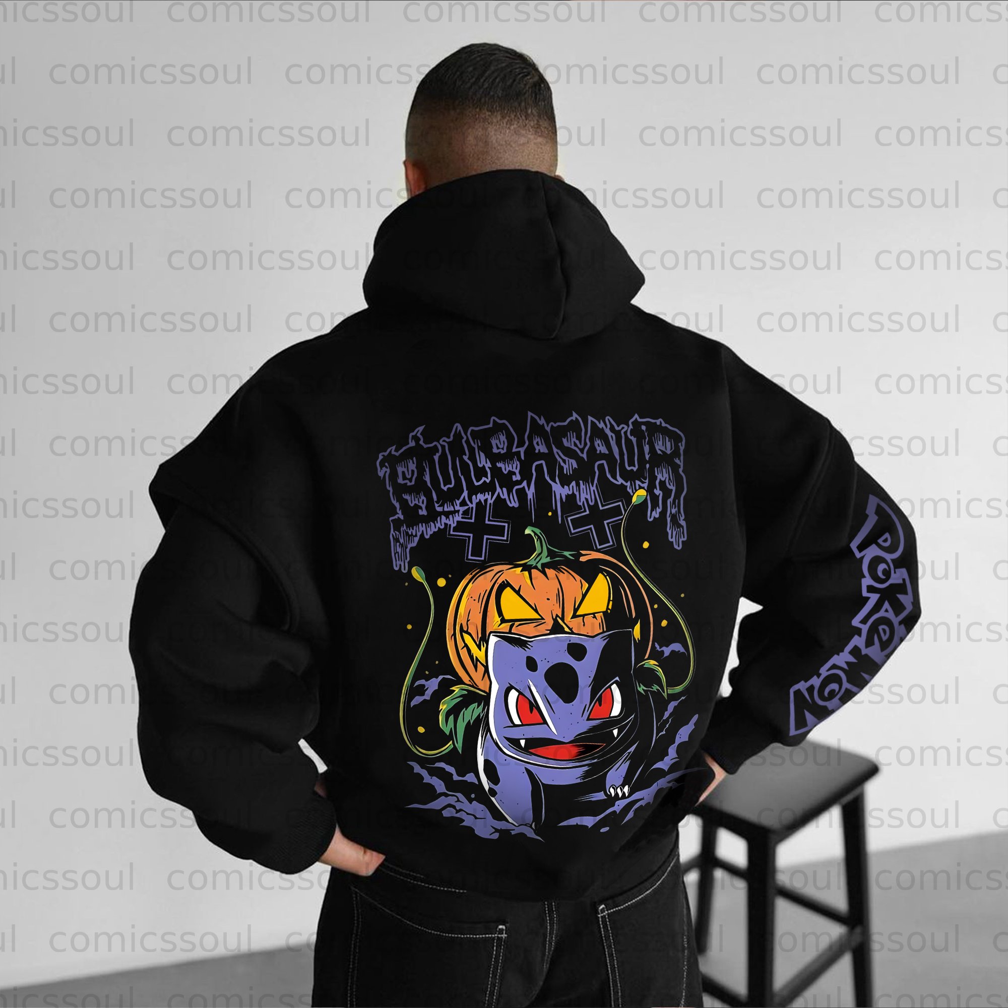 Unisex Anime Graphic Streetwear Vintage Plush Hoodie