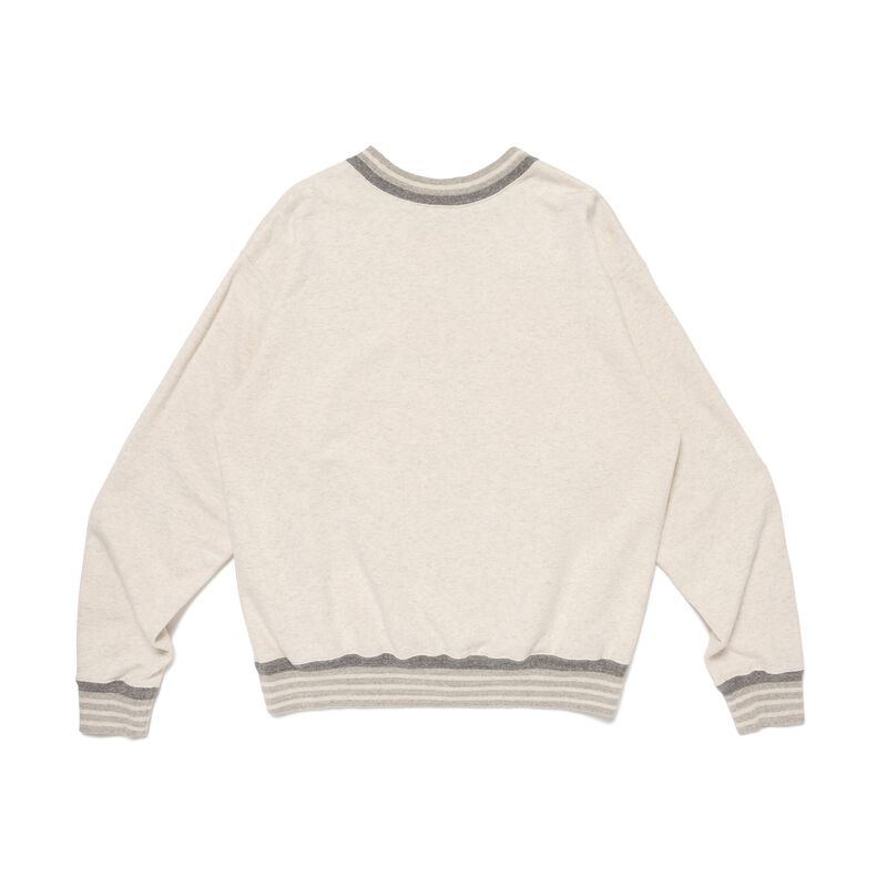 HUMAN MADE STRIPED RIB SWEATSHIRT