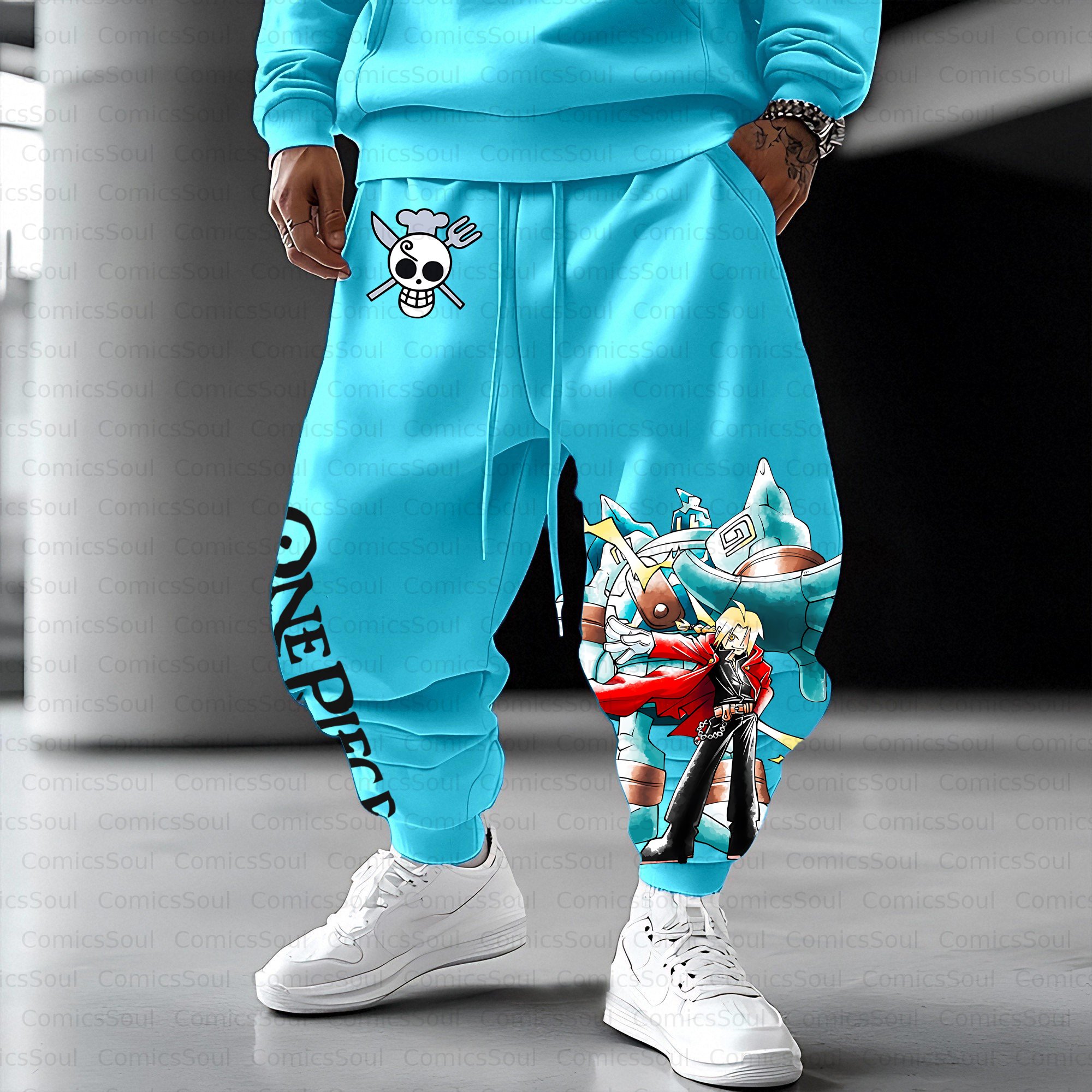 Unisex Casual Anime Streetwear Pant