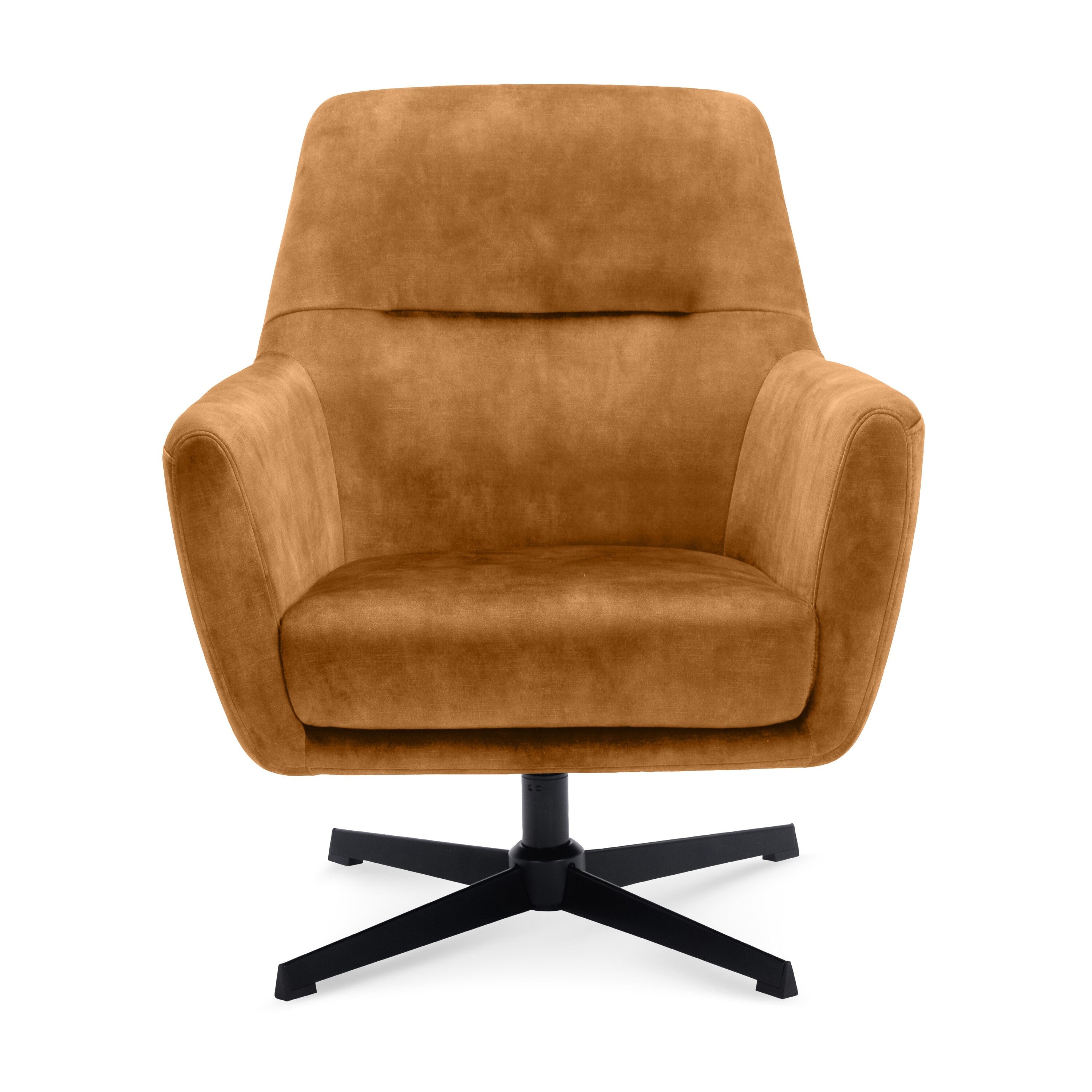 Blokker Edgar Fauteuil Draaibaar - Cognac