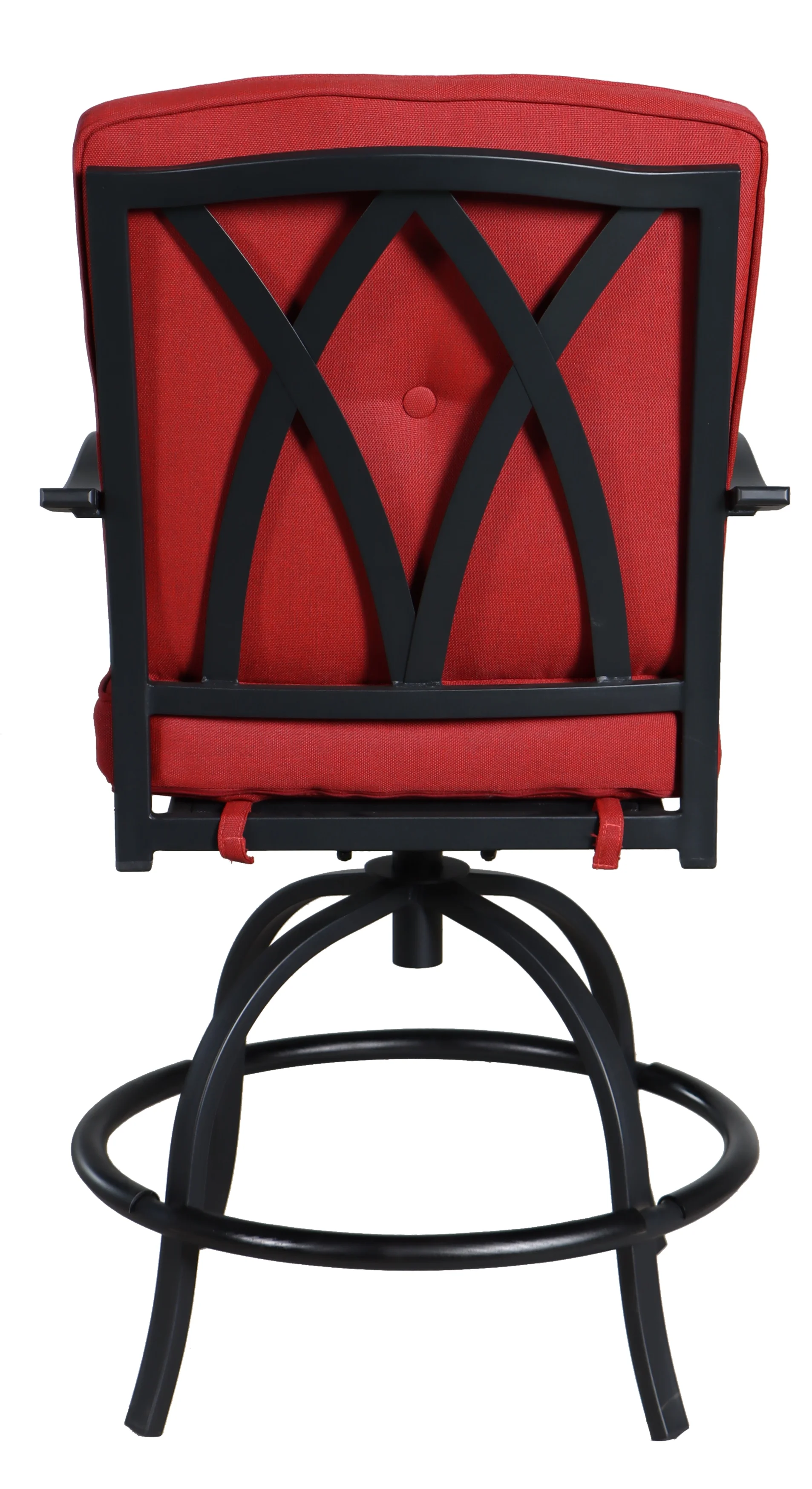 Mainstays Belden Park 3-Piece High Bistro Set - Red - Image 4