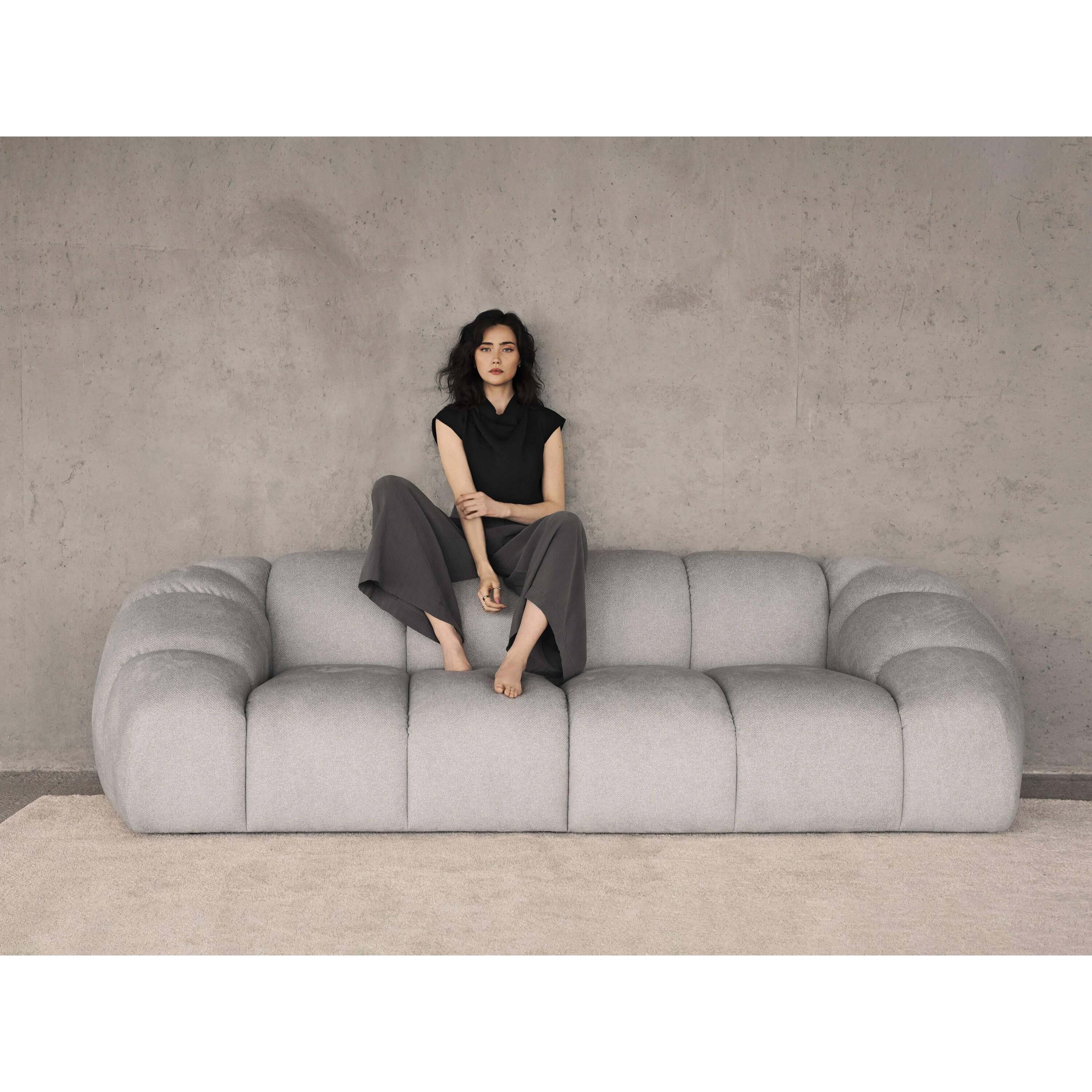 Micadoni Diana 4-zits Hoekbank met Chaise Longue Rechts - Beige