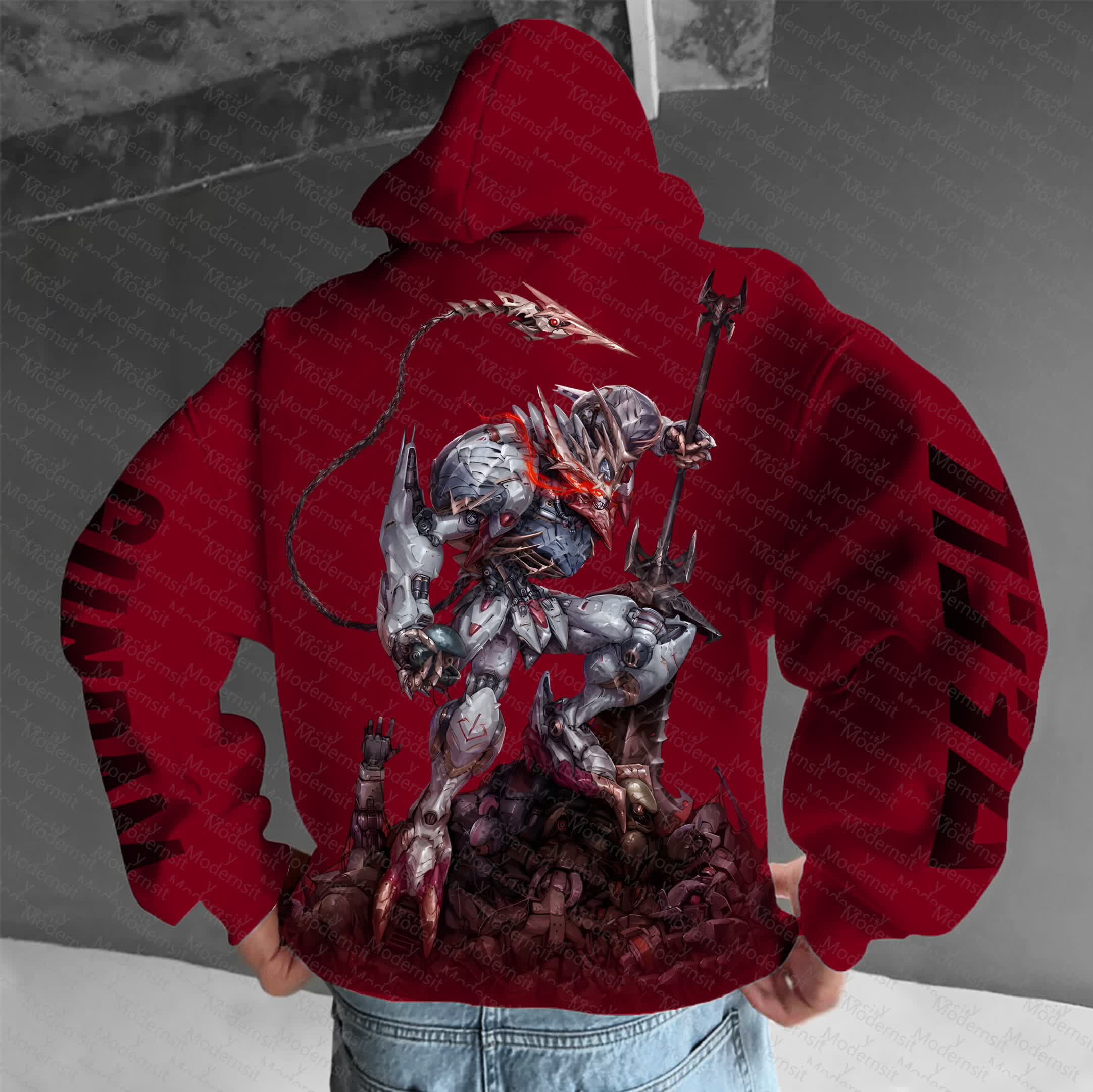 Unisex “Comicssoul” Anime Graphic Streetwear Vintage Hoodie