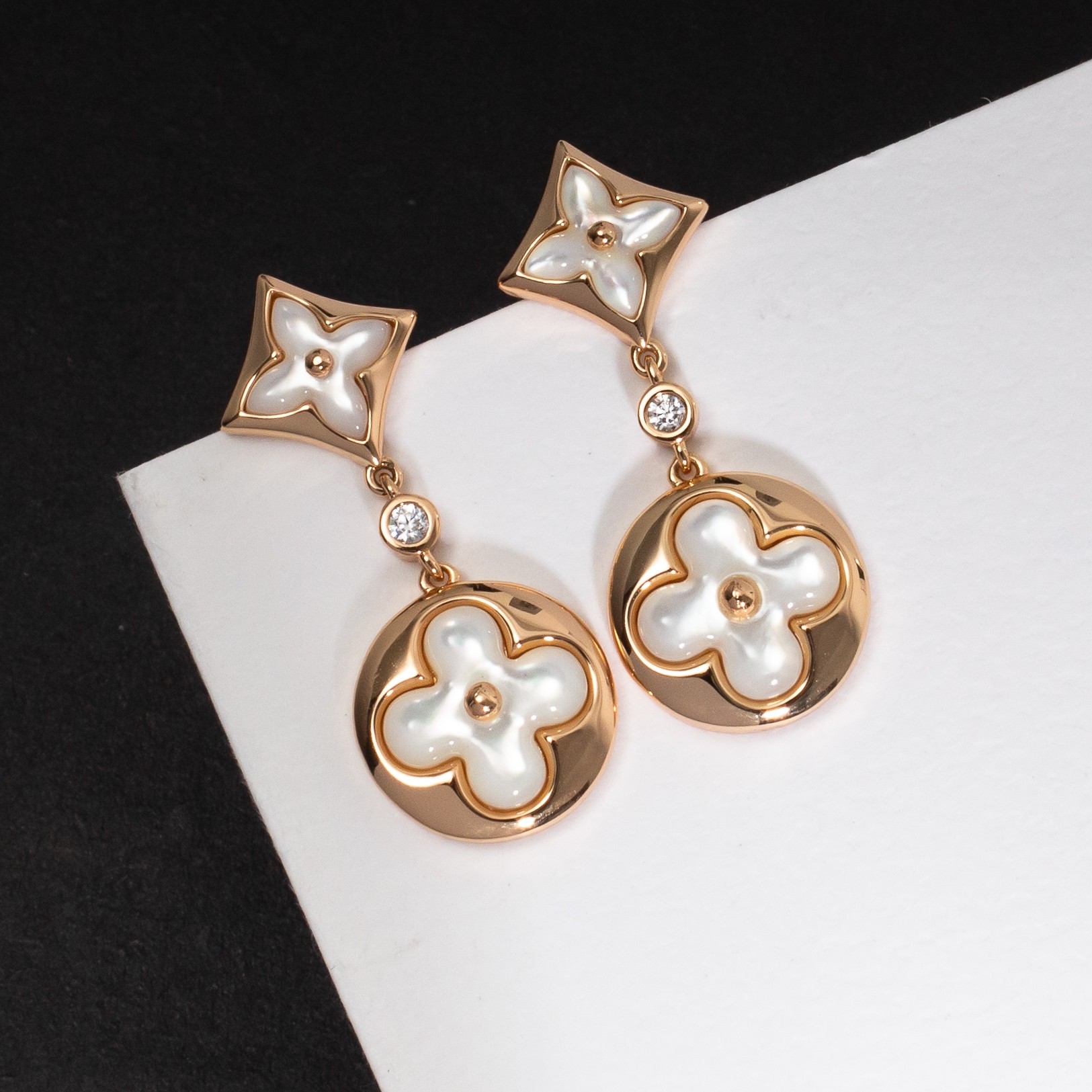 Louis Vuitton Color Blossom Long Earrings - Original Replica Club