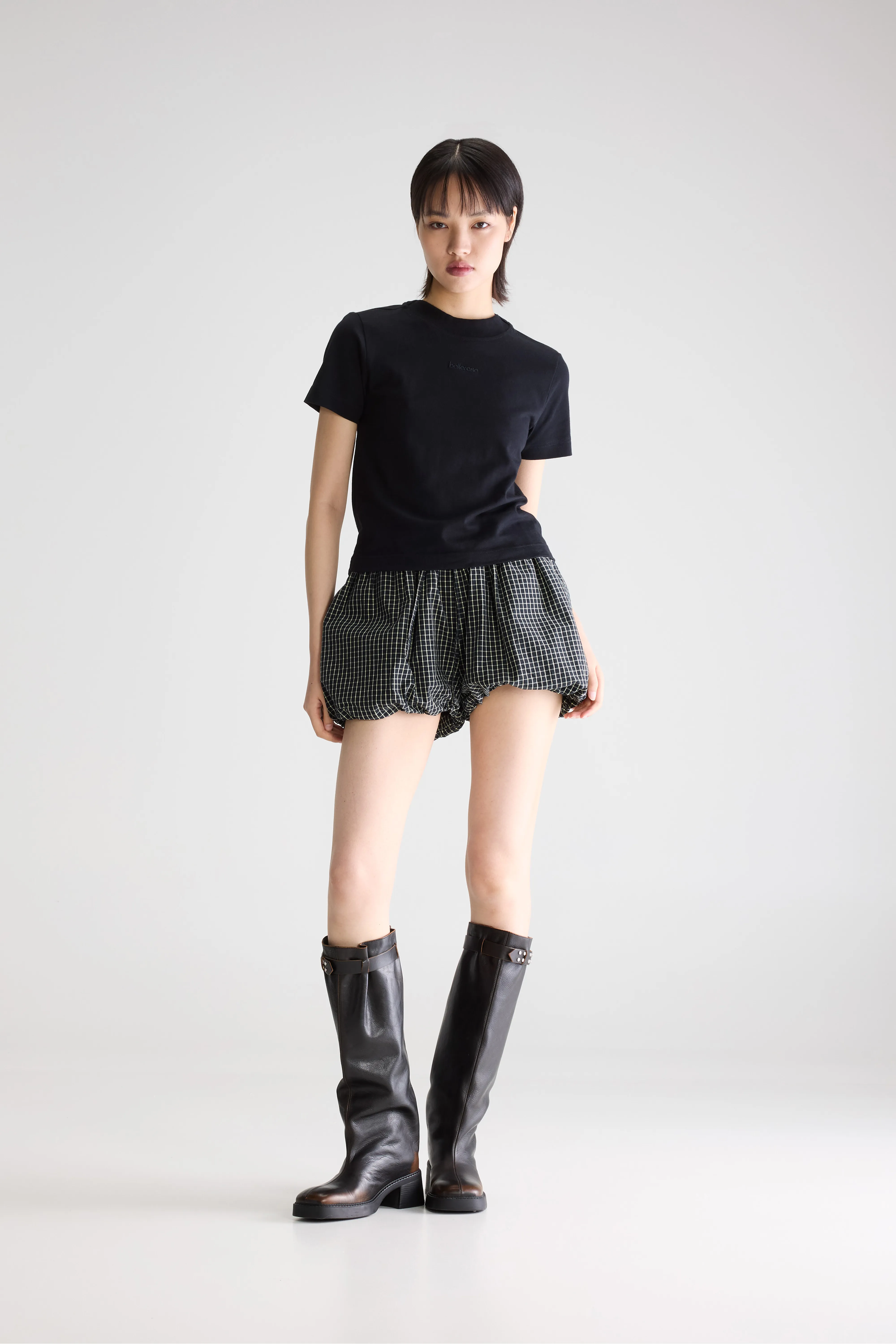 Bellerose Flec slim t-shirt (261 / W / BLACK BLUE)