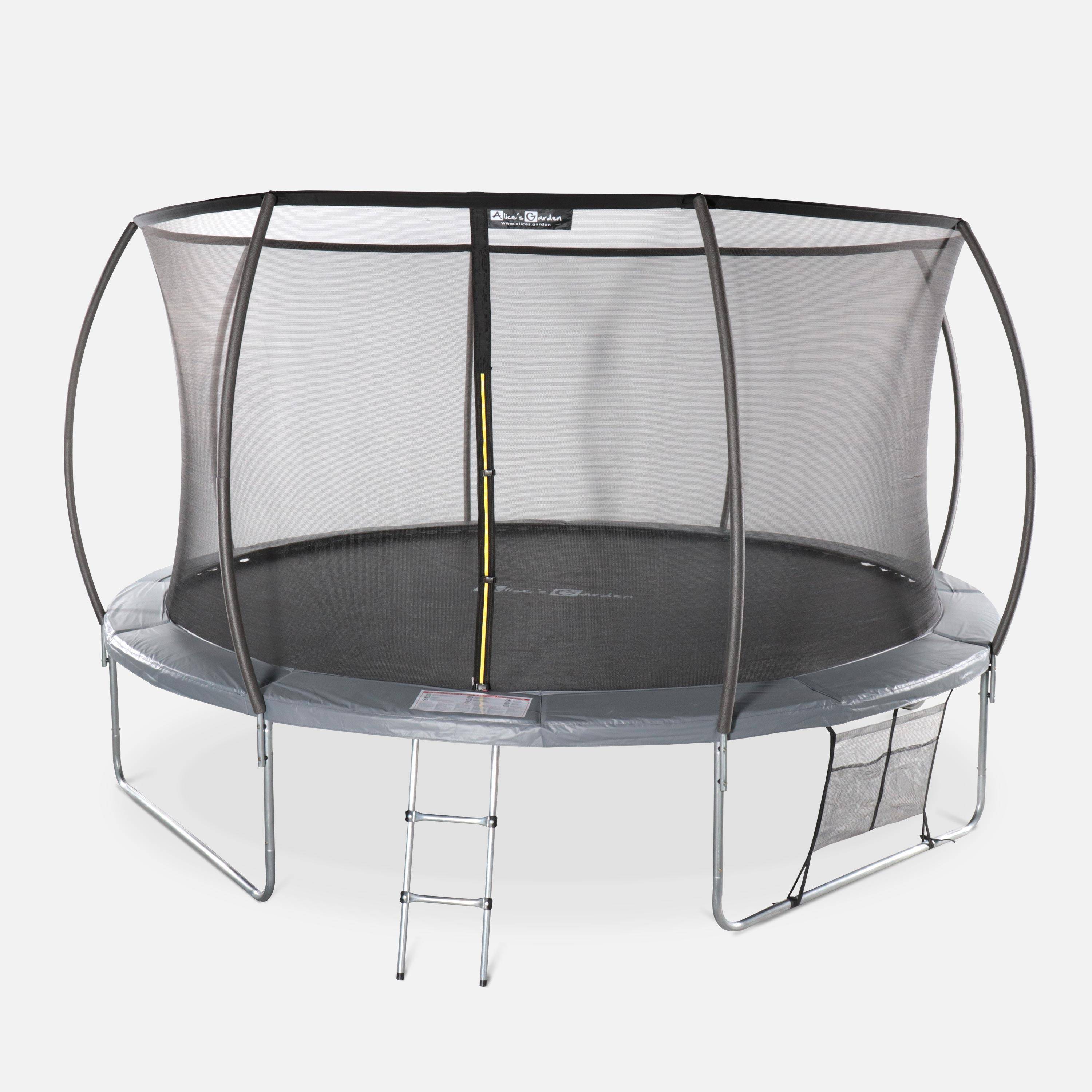Venus Inner XXL - Cama elástica red interior con pack de accesorios, 430cm