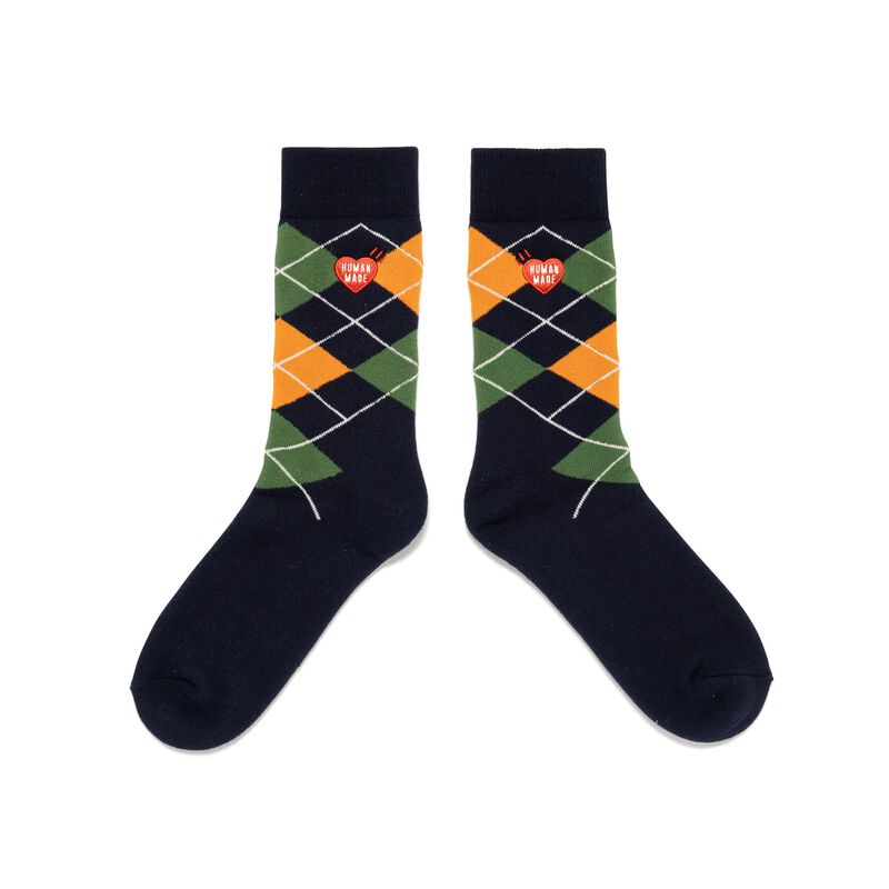 HUMAN MADE ARGYLE SOCKS