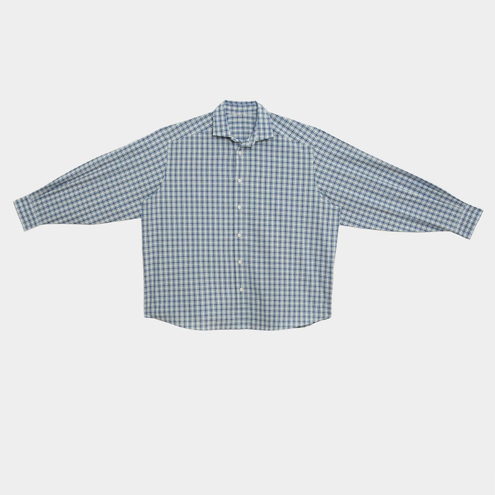 Baserange - Chemise Claude - Blue Check