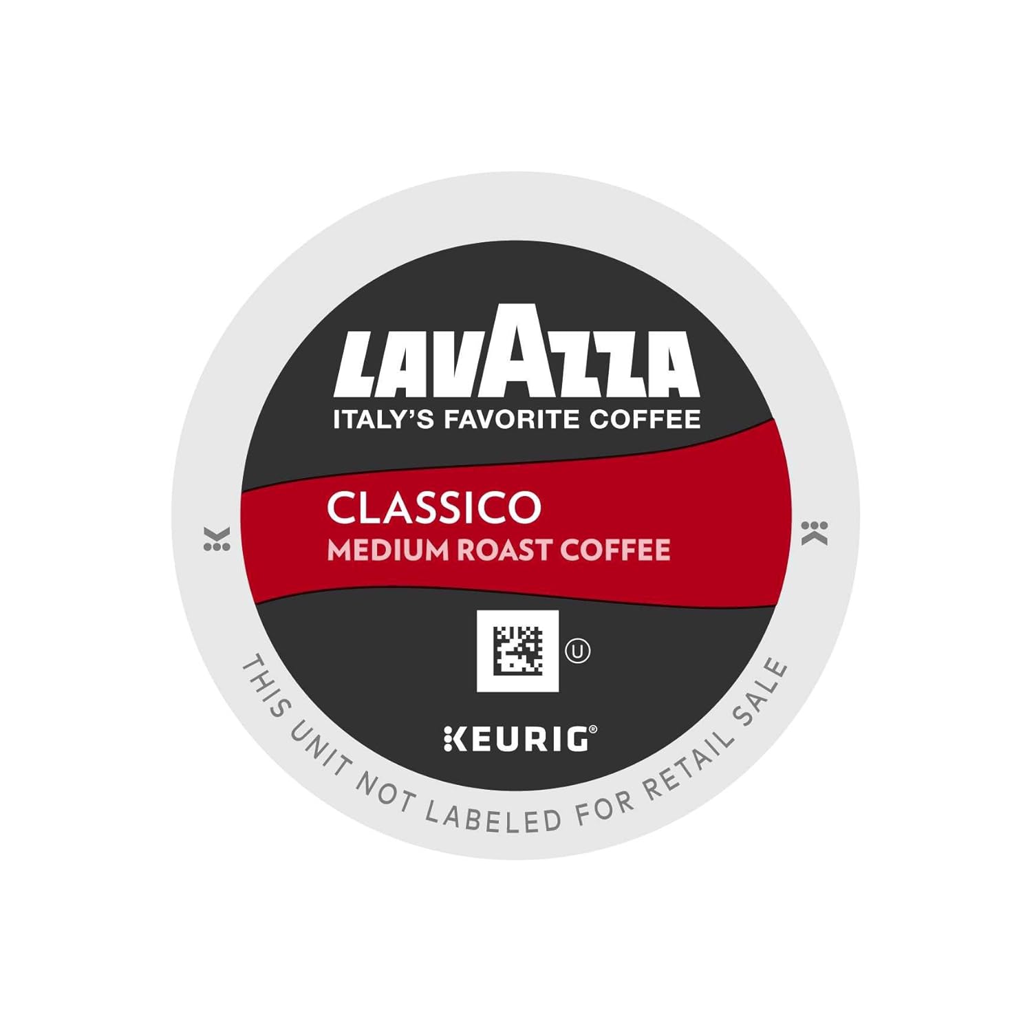 Lavazza Classico Medium Roast Keurig K-Cups Coffee. 10 Count