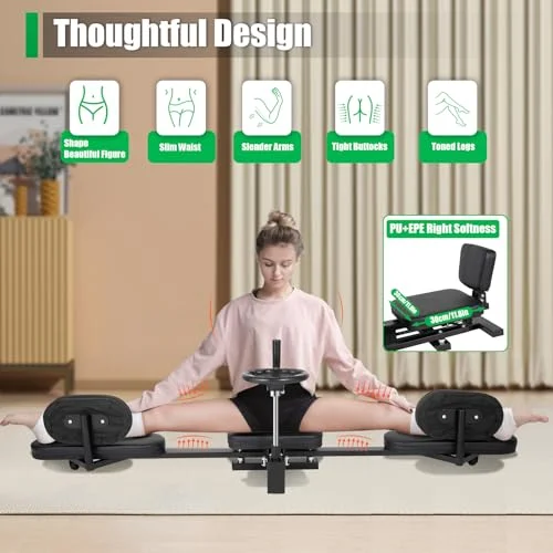 Leg Stretcher Machine With PU Cushion - 200 Degrees