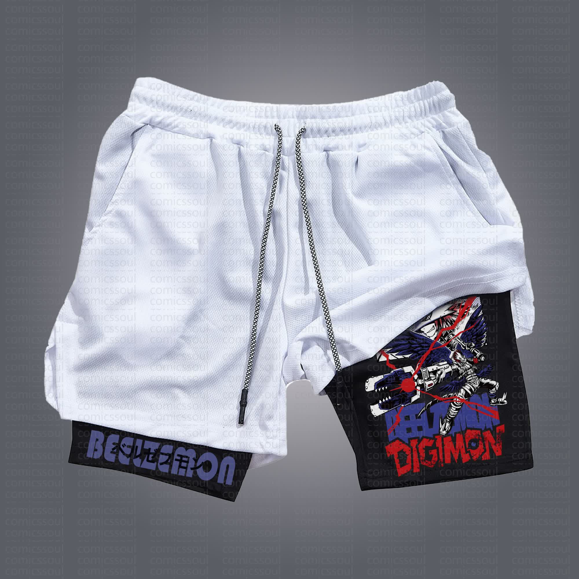 Unisex Casual Anime Streetwear Shorts 丨Comicssoul