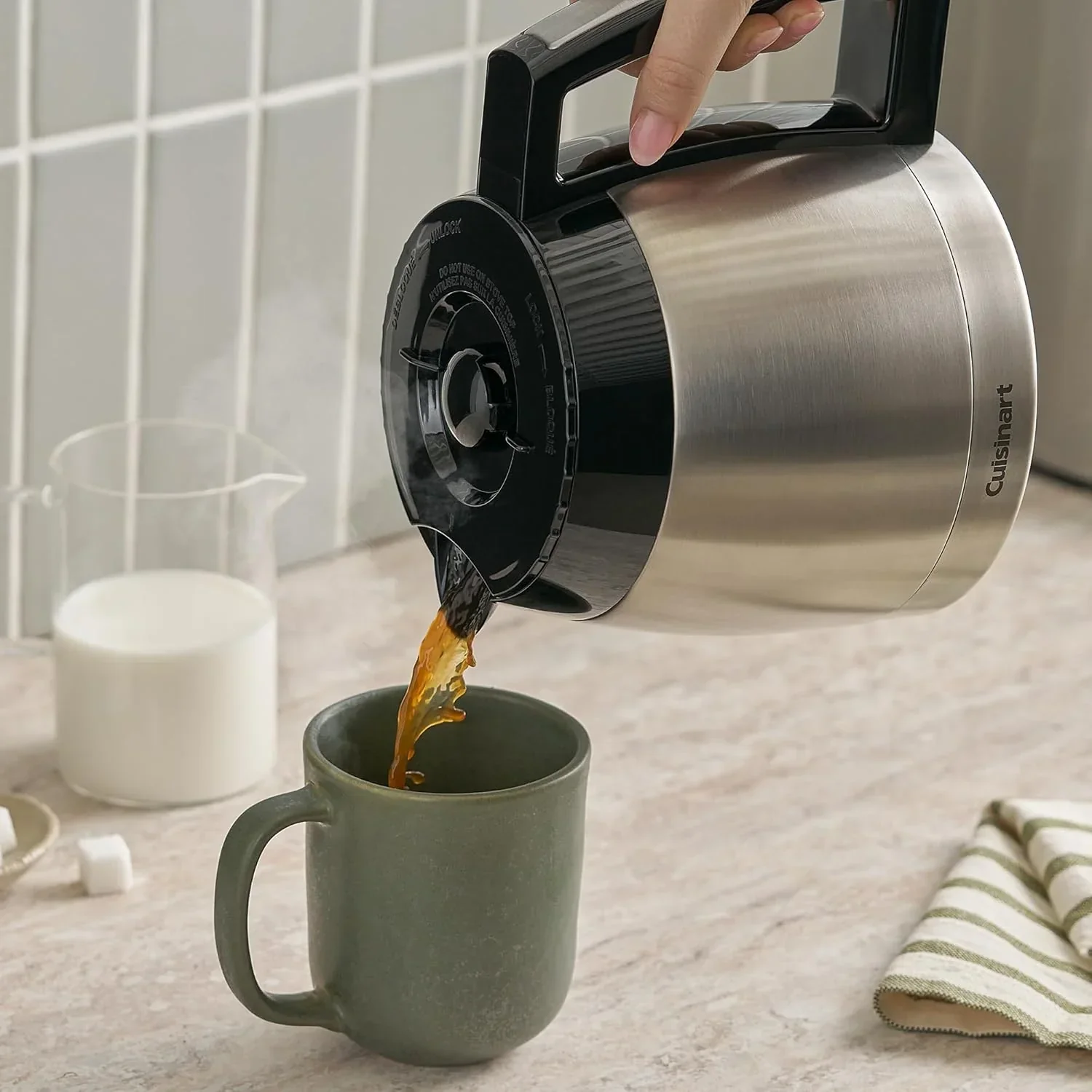 cuisinart 12-Cup Coffee Maker Programmable PerfecTemp Thermal Carafe Coffee Machine