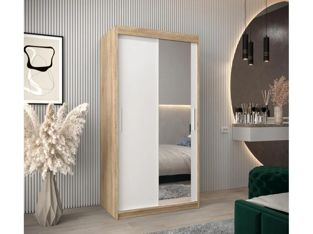 Armario Luxmbls 2 de puertas correderas 200/100/62 2 puertas (Luxmbls/blanco) 07724PJYG