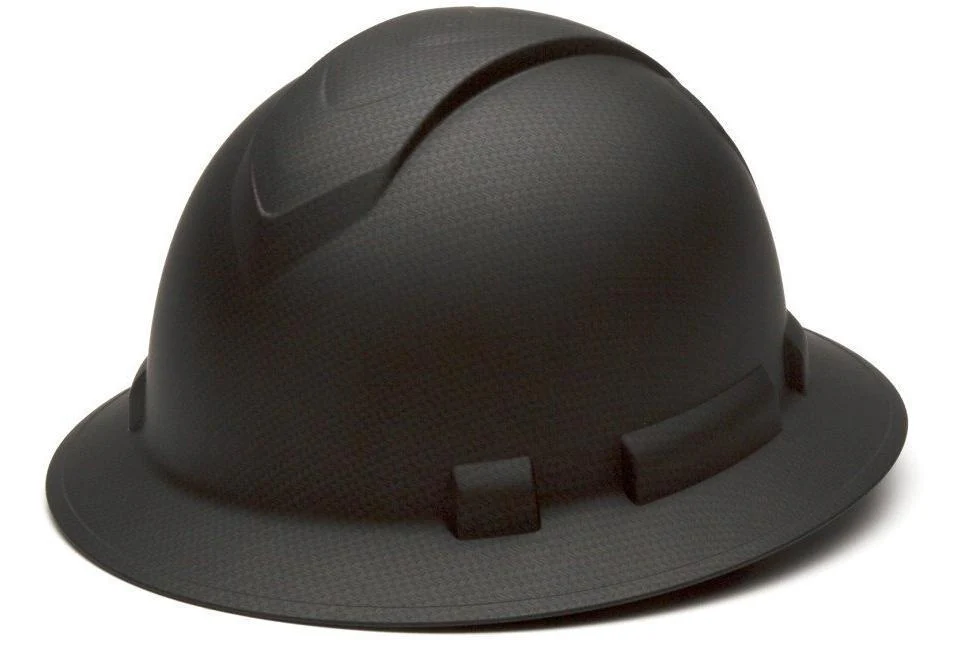 Pyramex Ridgeline Full Brim Hard Hat Graphite - KTF Painting Interior Exterior