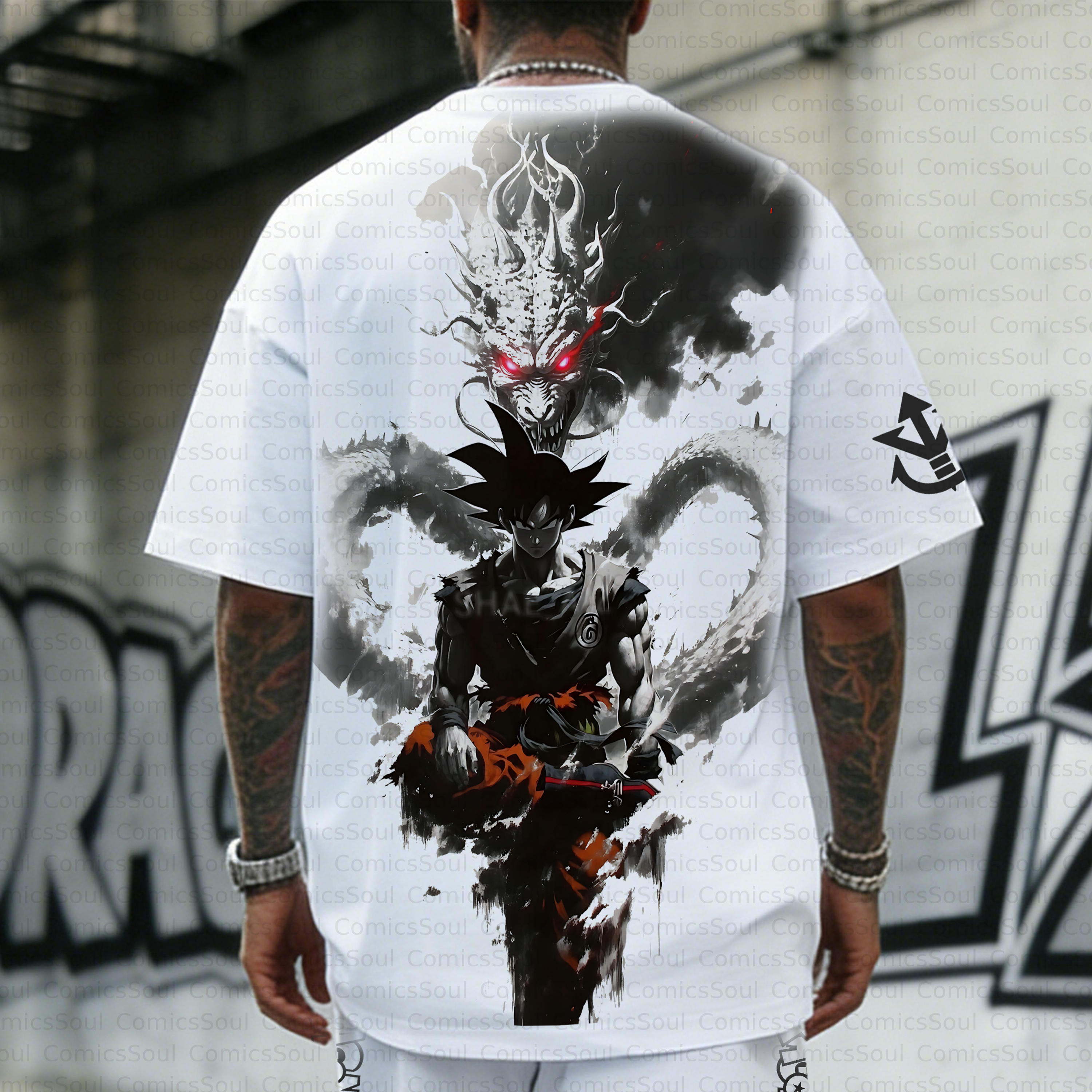 Unisex Anime Inspired Vintage T-Shirt