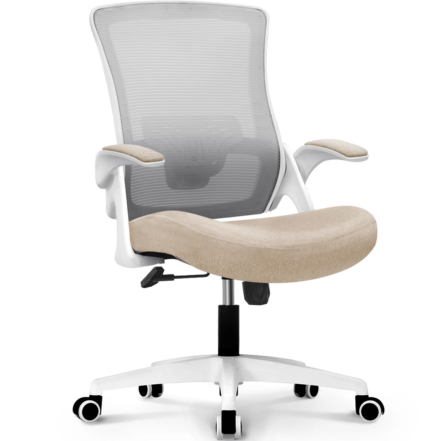NEO CHAIR Ergonomic Office Chair, Adjustable High Back Mesh Desk Chair with Flip-up Arms, Black - Image 14