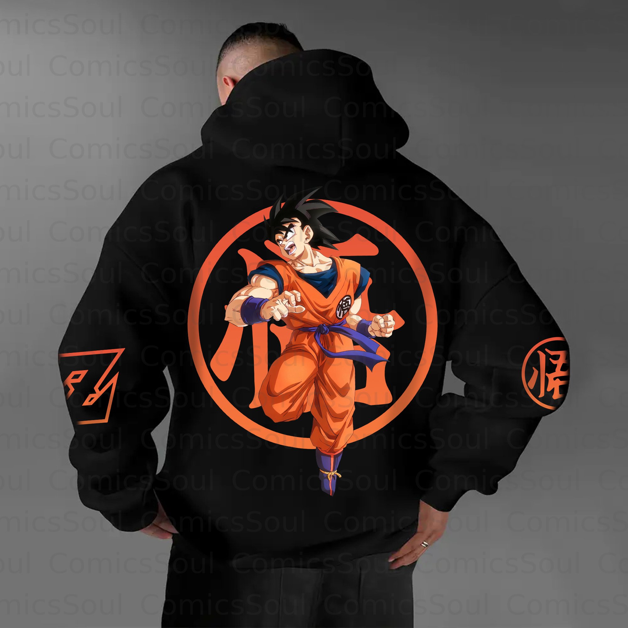 Unisex Anime Graphic Streetwear Vintage Plush Hoodie